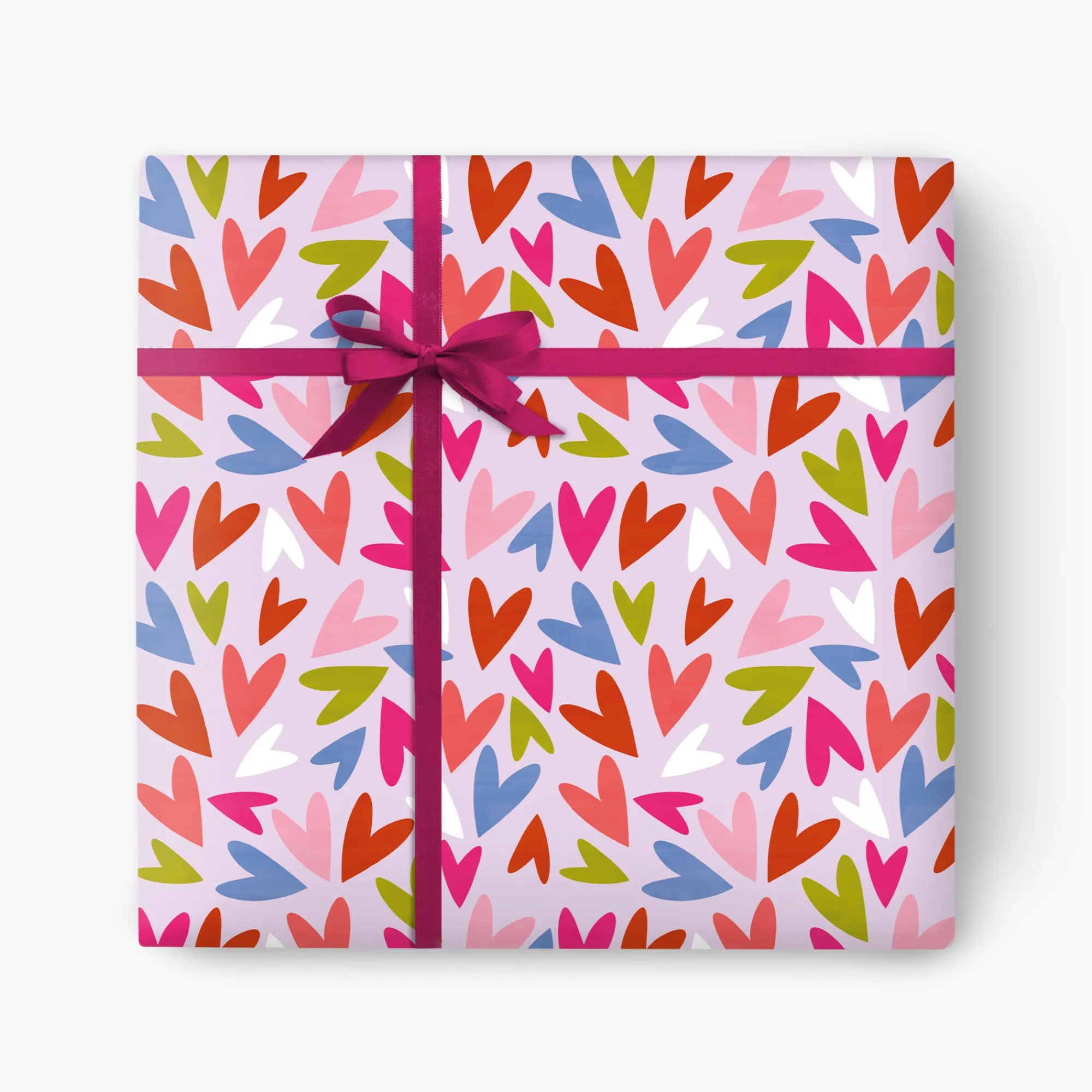 Gift Wrap|For Her*Whistlefish Happy Hearts Wrapping Paper
