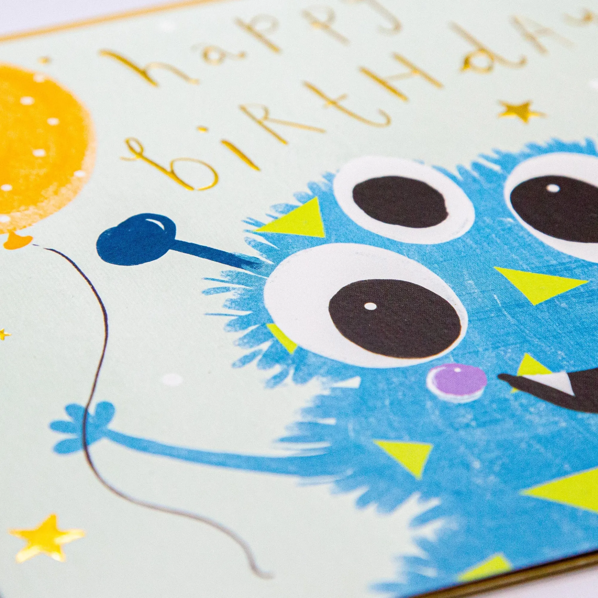 Birthday|For Children*Whistlefish Happy Monster Birthday Card
