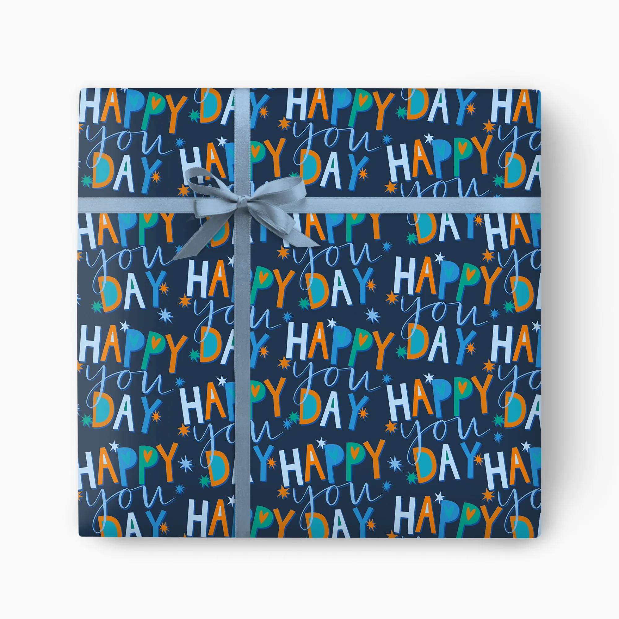 Gift Wrap|Birthday*Whistlefish Happy You Day Navy Wrapping Paper