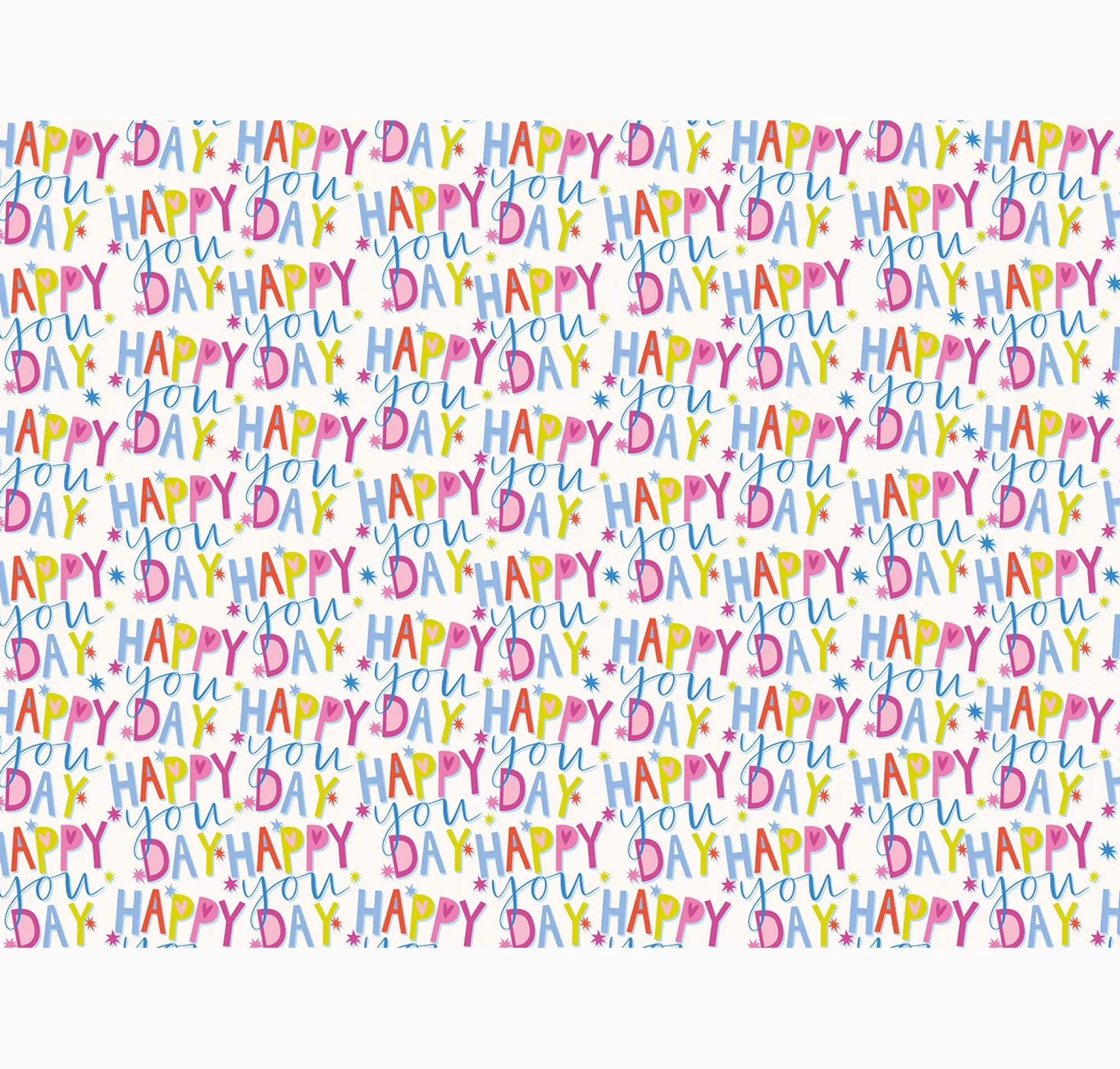 Gift Wrap|Birthday*Whistlefish Happy You Day Wrapping Paper