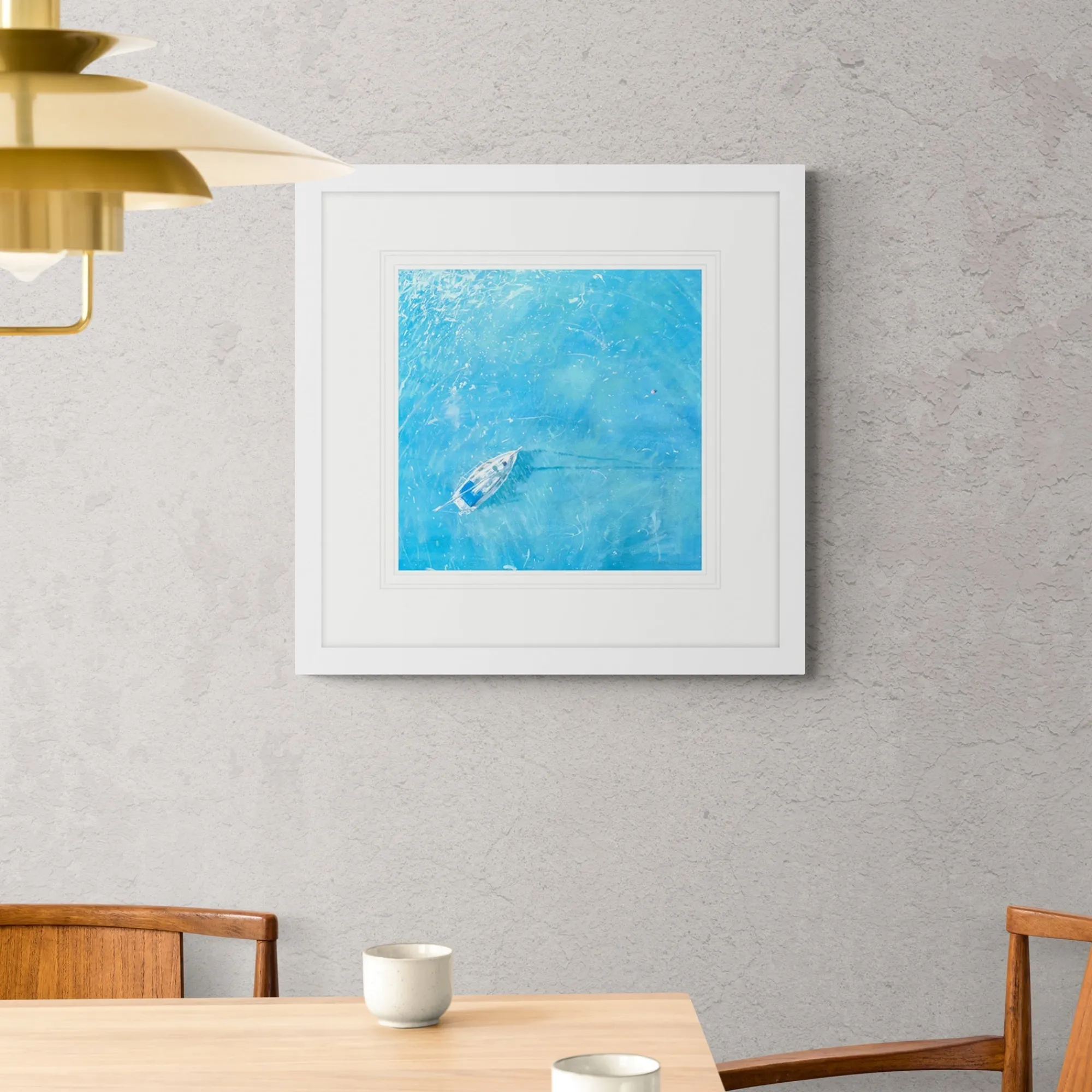 Unframed Prints*Whistlefish Harbour Yacht Art Print