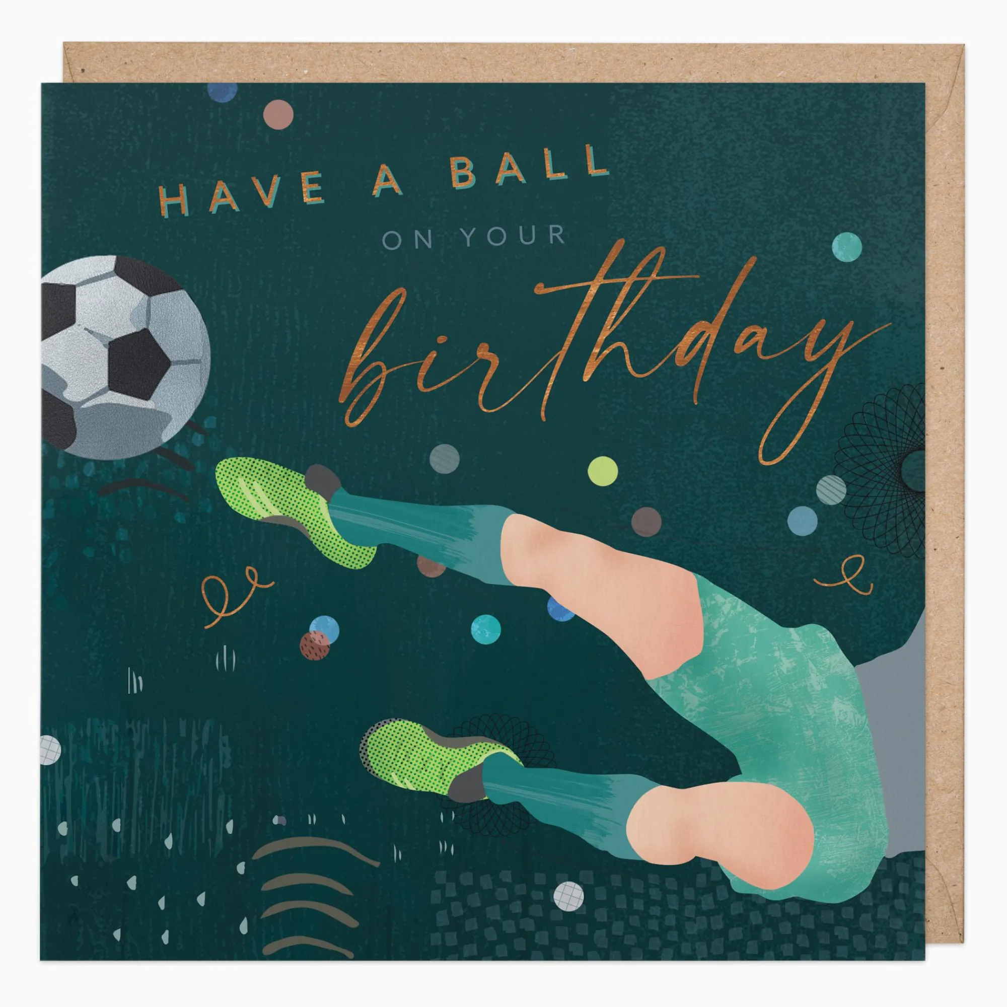 Birthday|For Him*Whistlefish Have A Ball Birthday Card