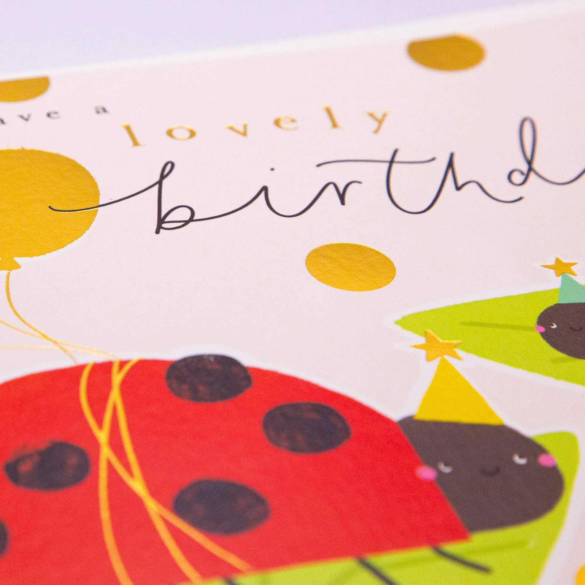Birthday|For Children*Whistlefish Have A Lovely Birthday Ladybird Card