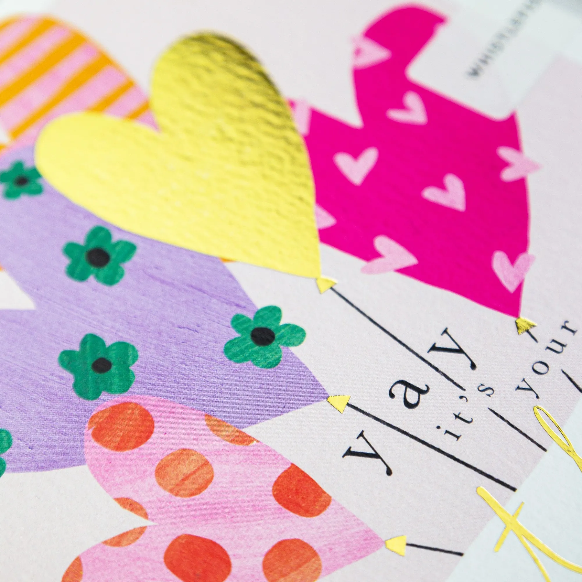 Birthday*Whistlefish Heart Balloon Birthday Card