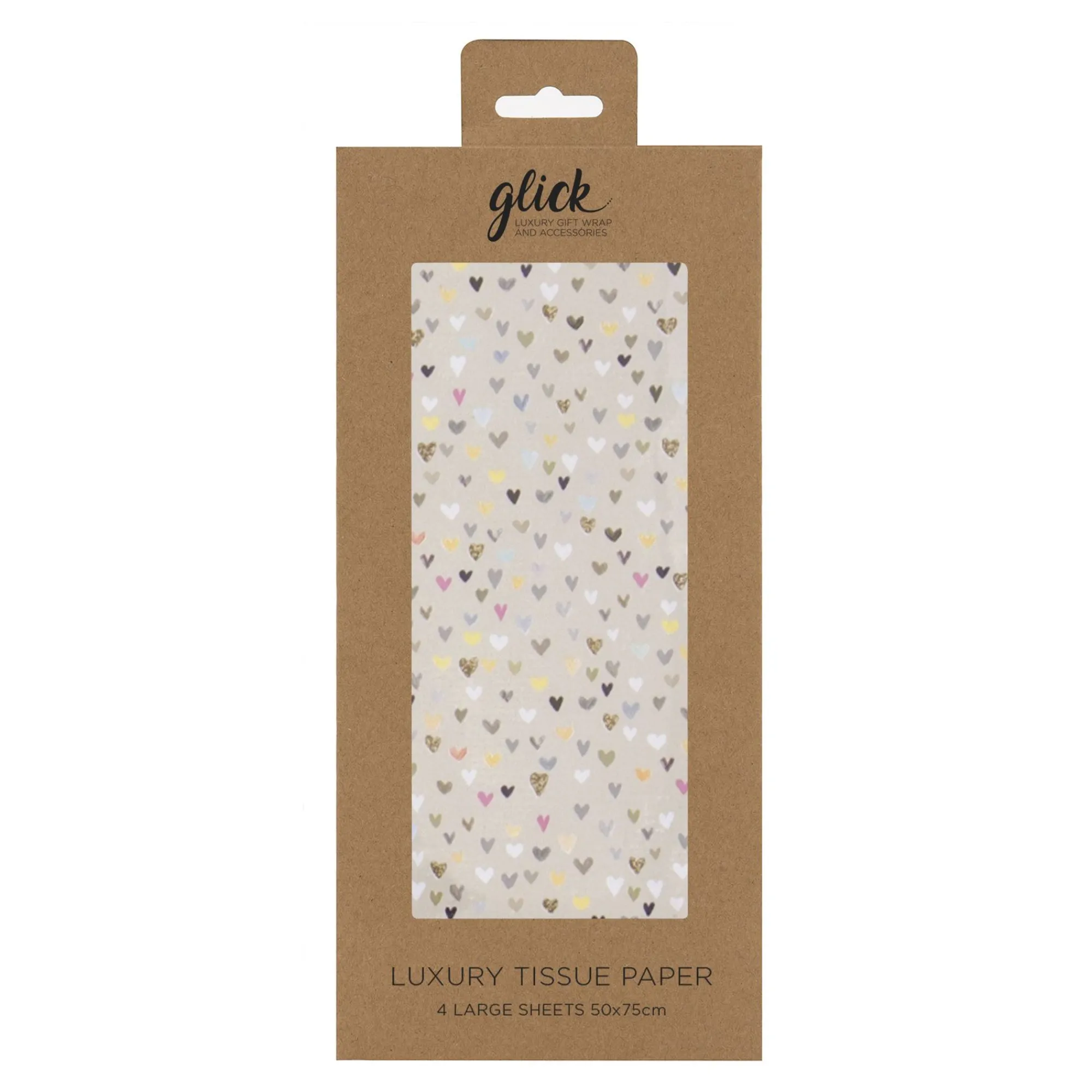 Tissue Paper|Tissue Paper*Whistlefish Hearts Luxury Tissue Paper