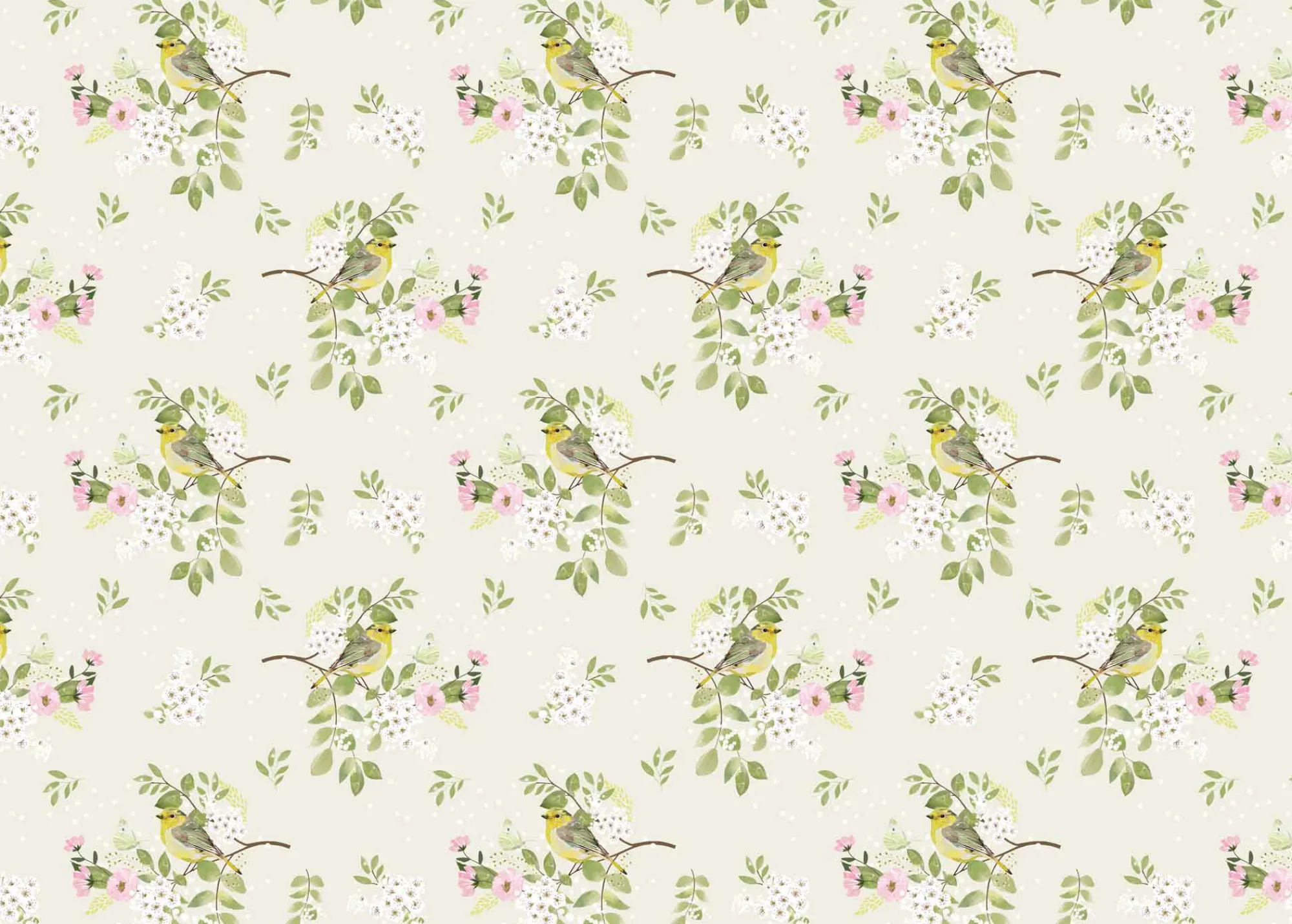 Gift Wrap|Wedding*Whistlefish Hedgerow Floral Wrapping Paper