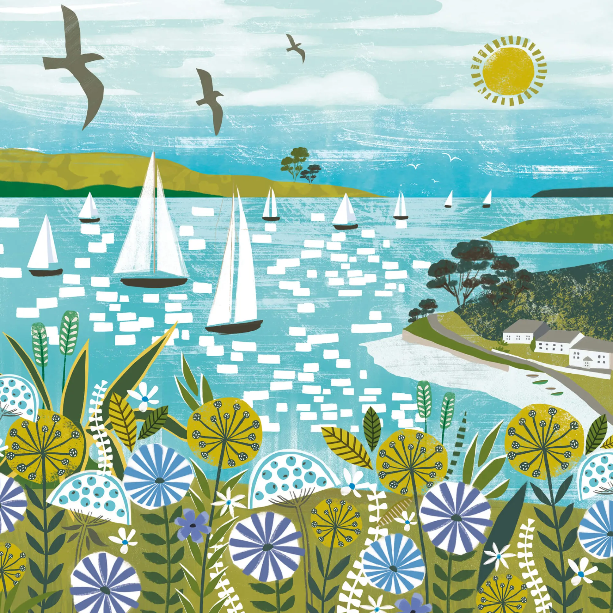 Unframed Prints*Whistlefish Helford River Art Print
