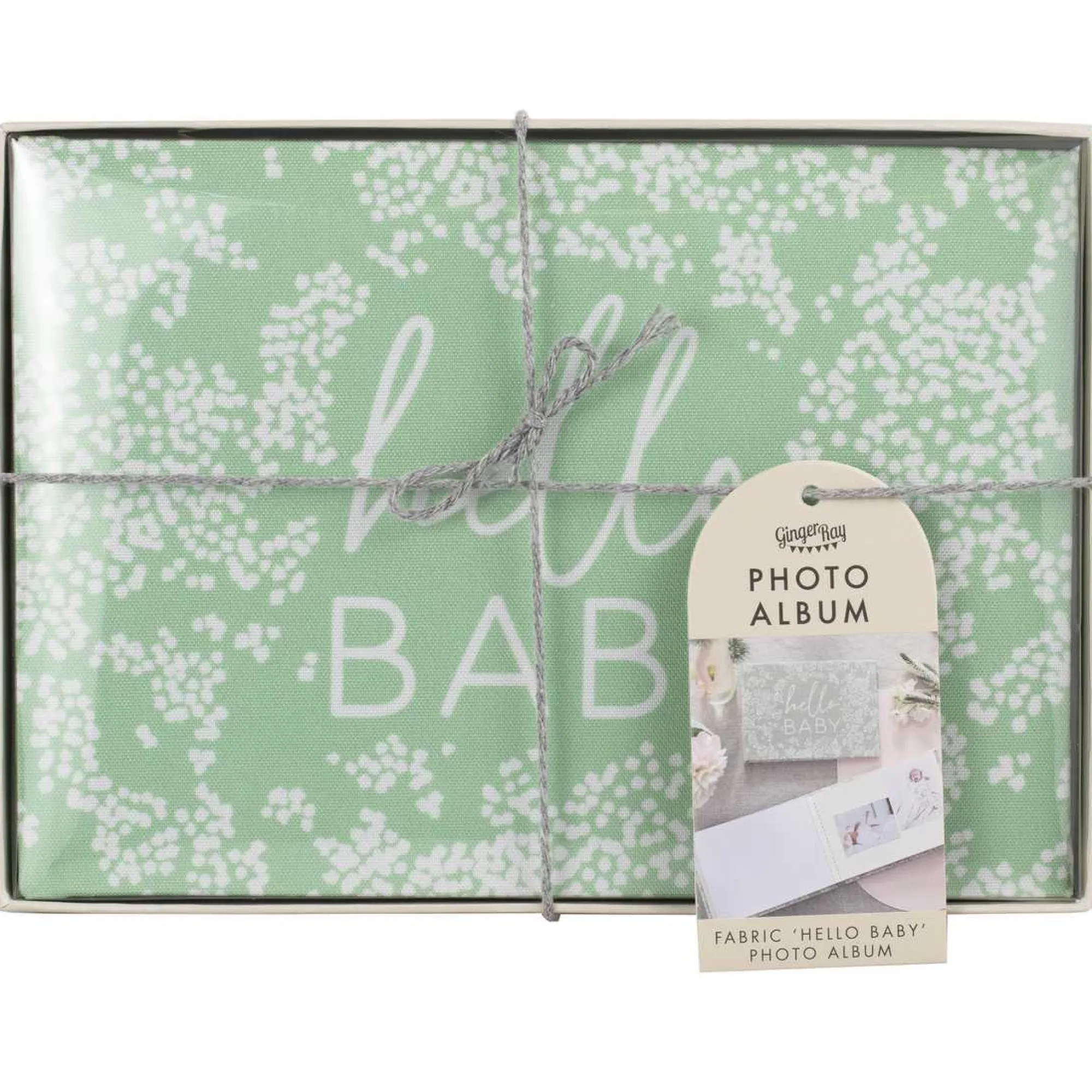 Floral|Baby Shower*Whistlefish Hello Baby Fabric Baby Photo Album