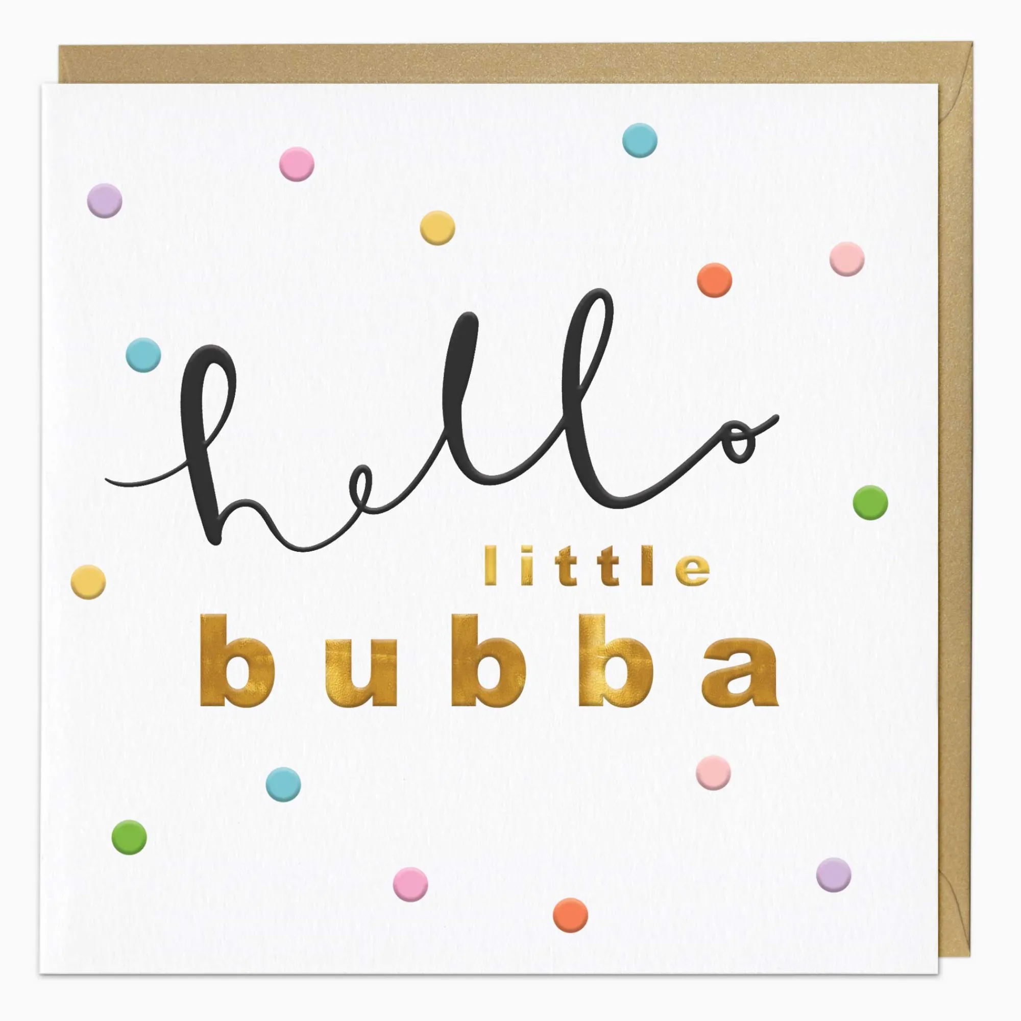 New Baby*Whistlefish Hello Little Bubba Card