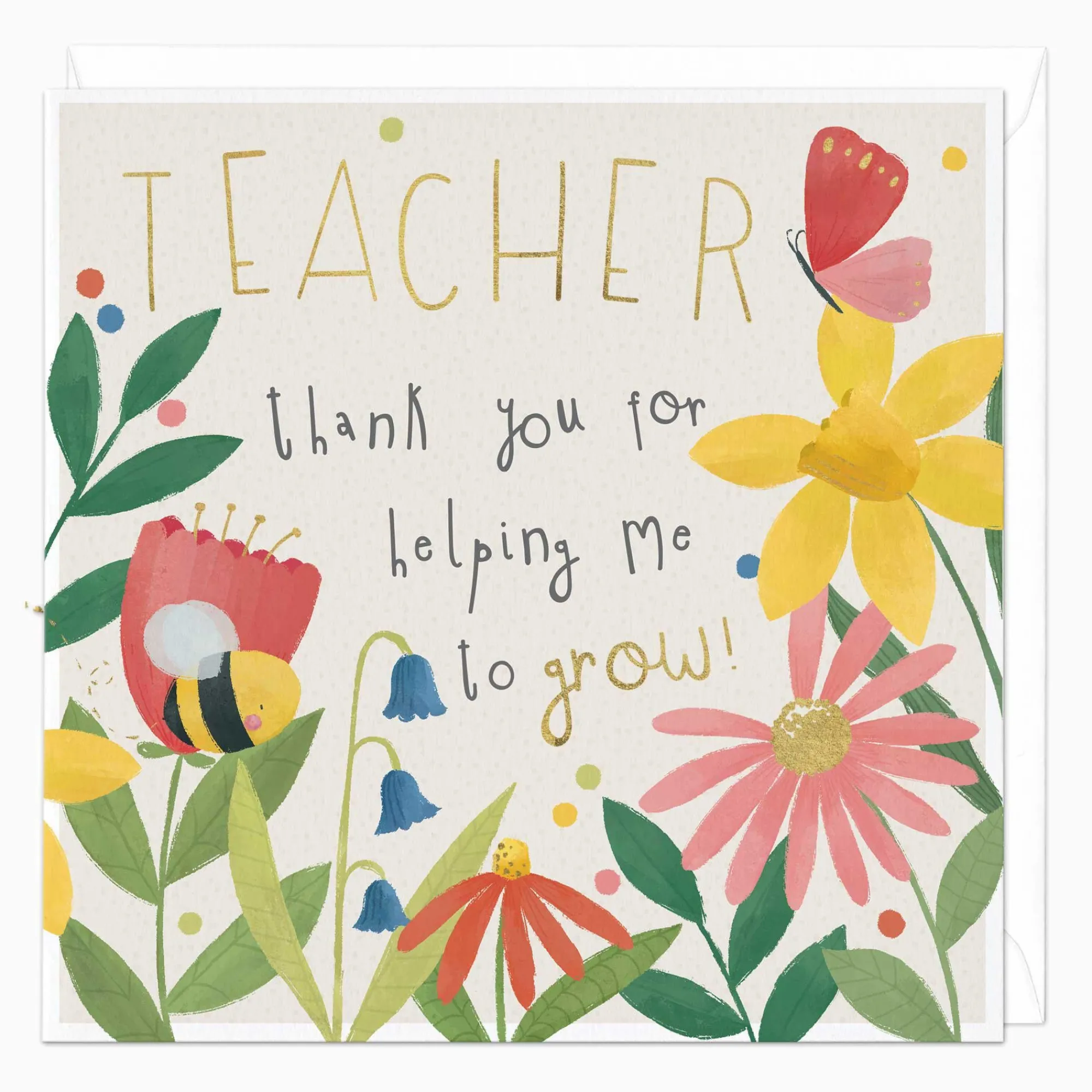 Thank You*Whistlefish Helpful Teachers Thank You Card