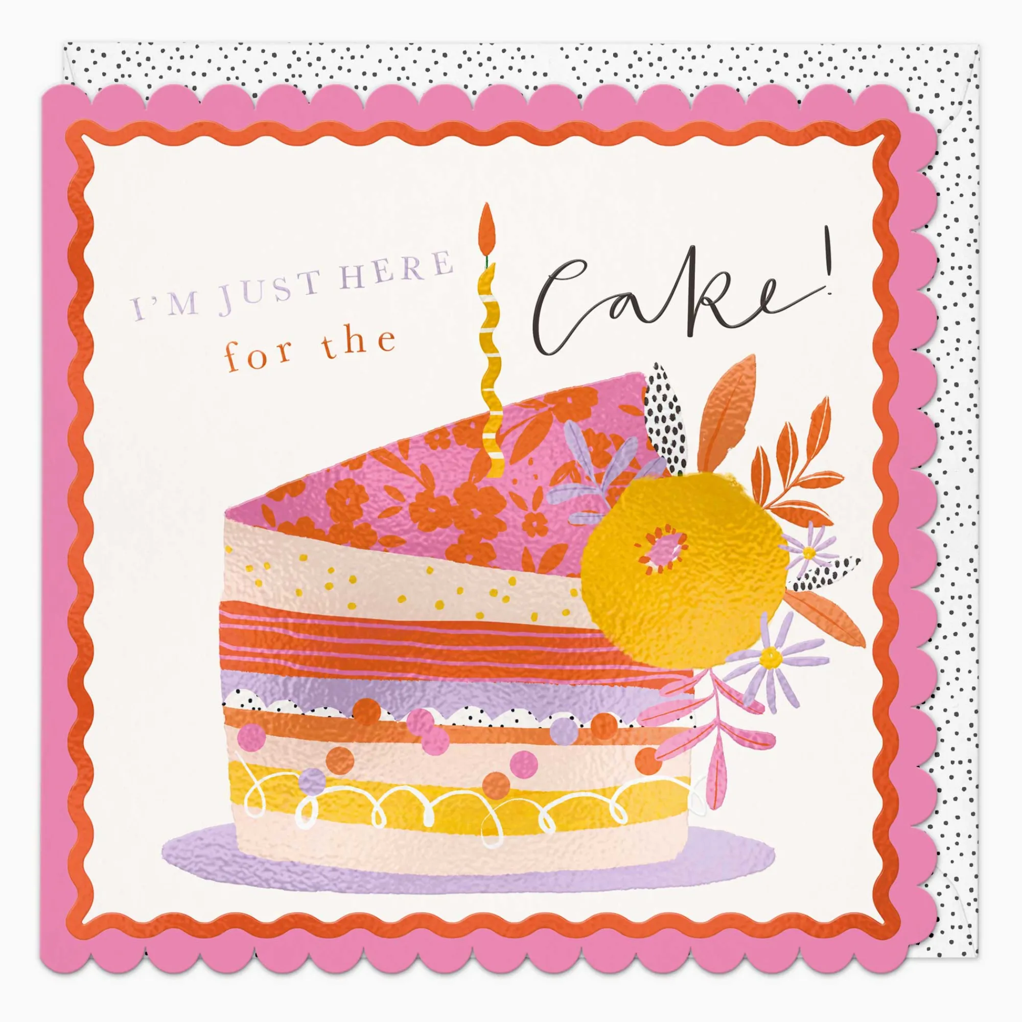 Birthday|For Her*Whistlefish Here For The Cake Birthday Card