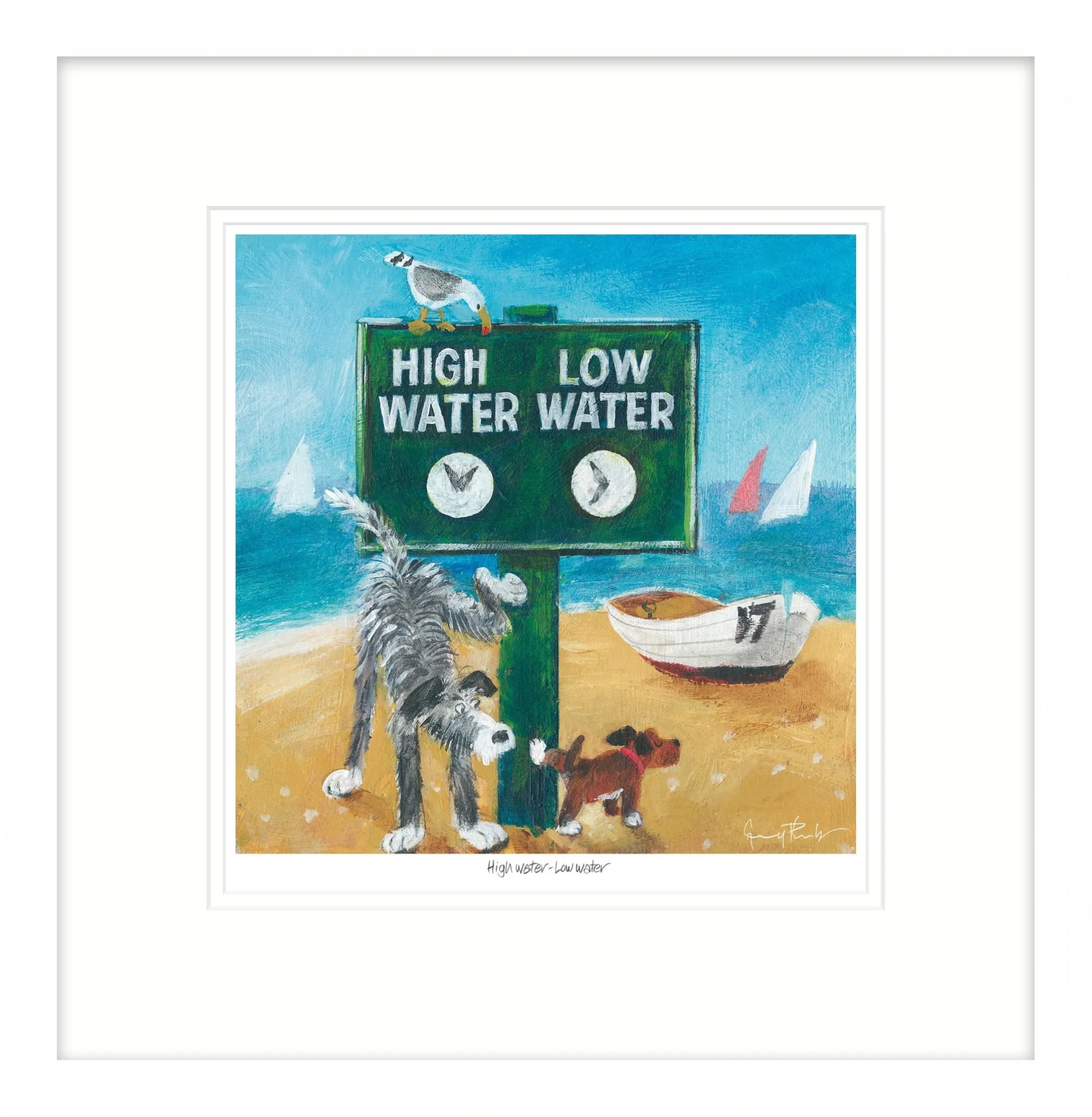 Framed Prints*Whistlefish High Water Low Water Framed Print