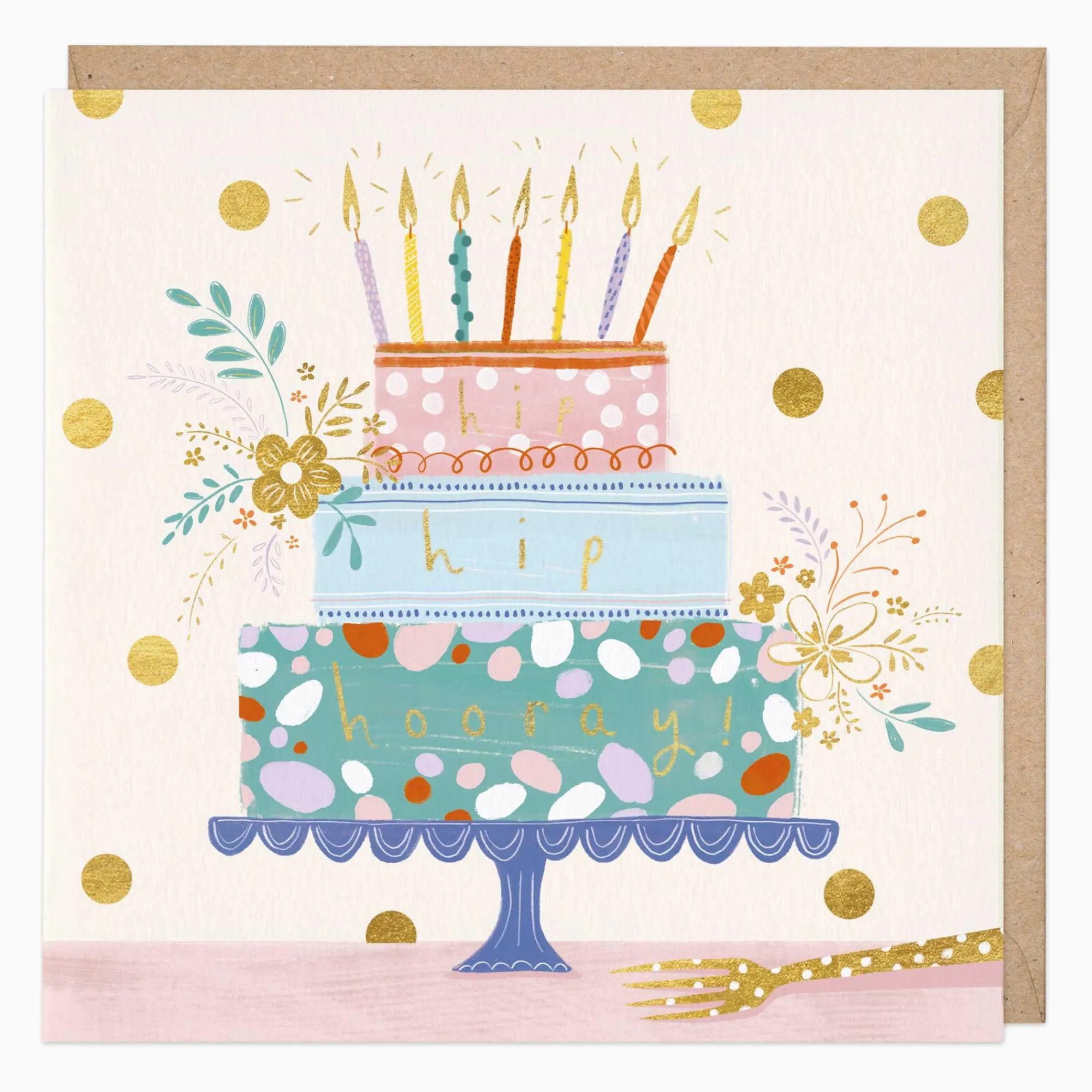 Birthday|For Her*Whistlefish Hip Hip Hooray Birthday Card