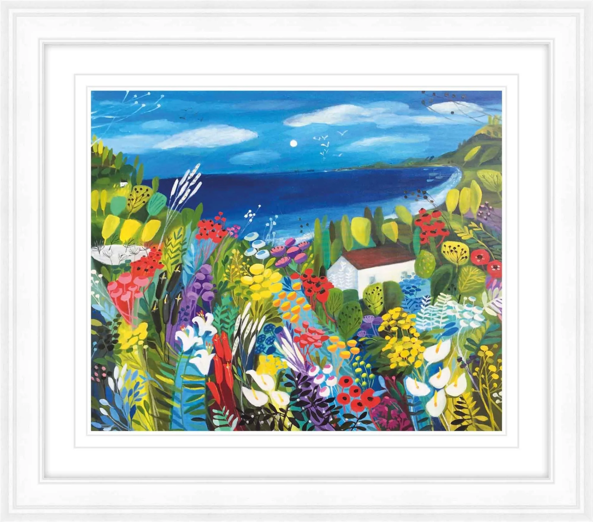 Coastal Scenes|Framed Prints*Whistlefish Home By The Sea Framed Print