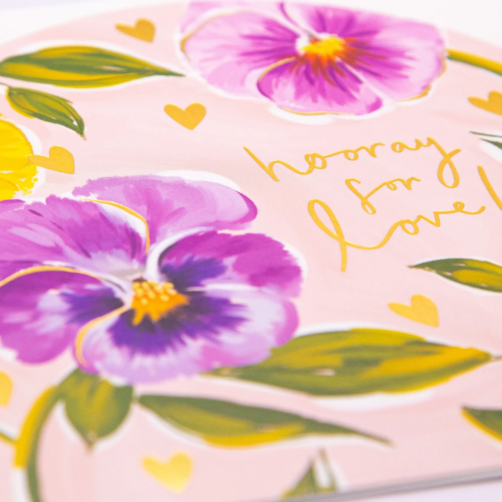 Valentine's Day|Just To Say*Whistlefish Hooray For Love Floral Arch Card