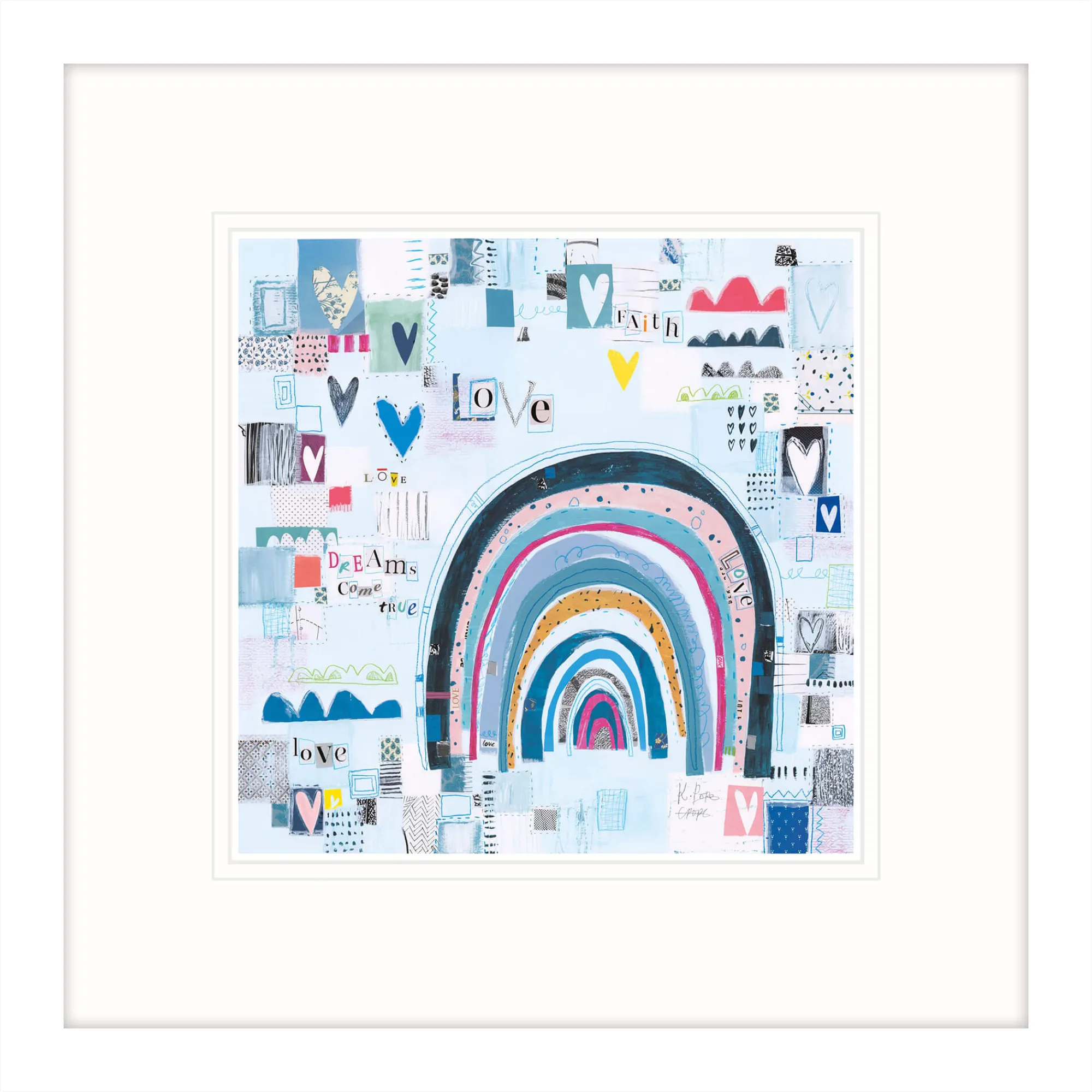 Framed Prints*Whistlefish Hope Large Framed Print