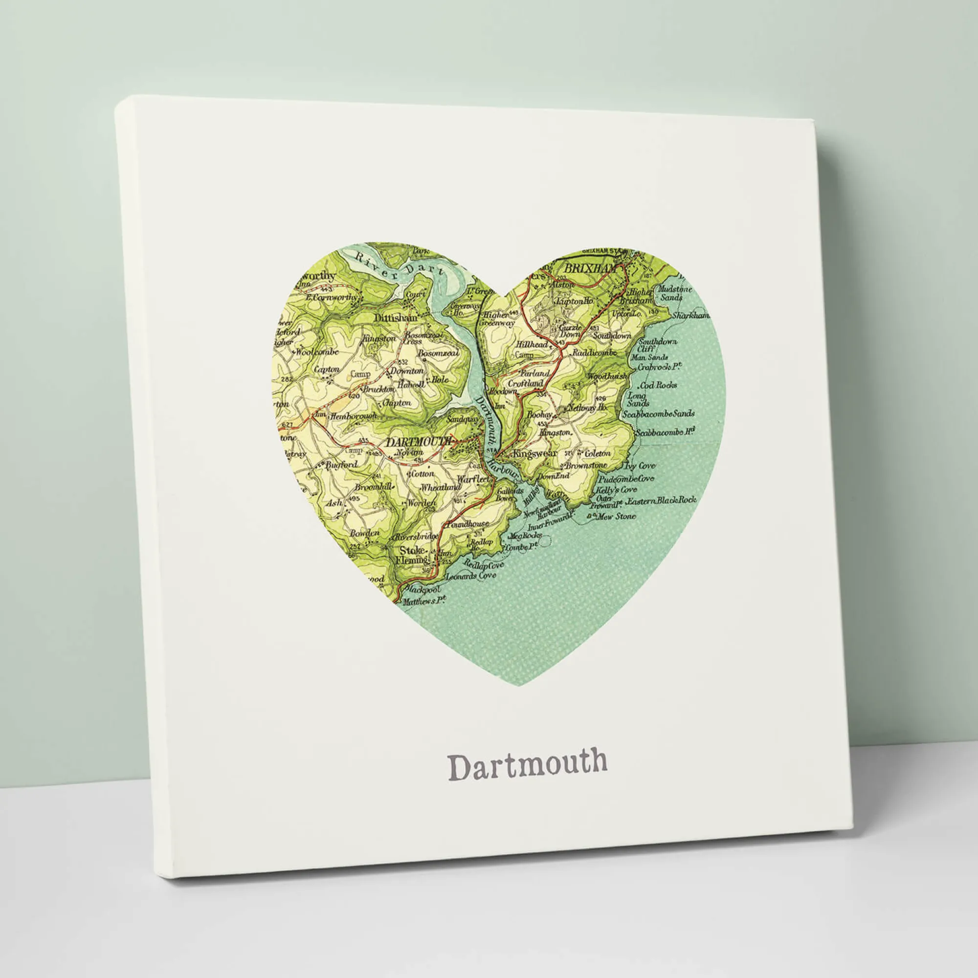 Canvas*Whistlefish I Love Dartmouth Canvas