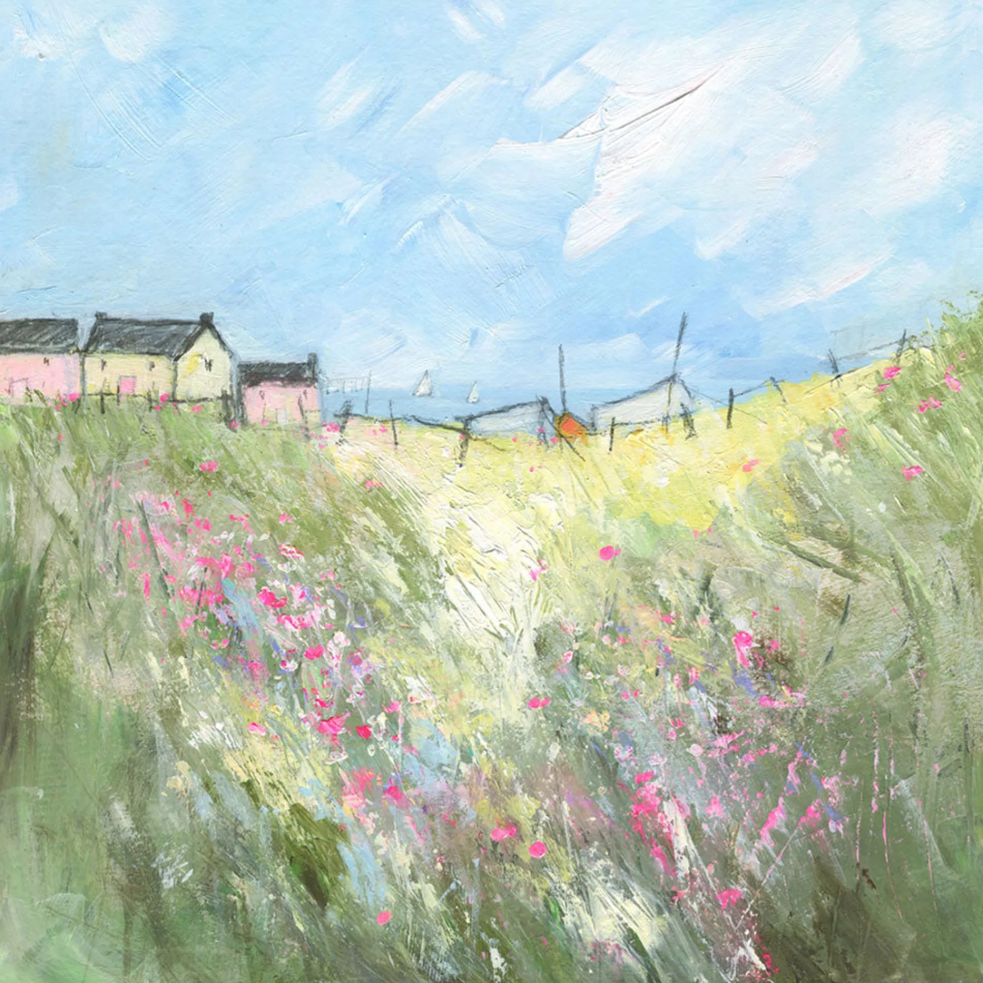 Unframed Prints*Whistlefish Ice Cream Cottages Art Print