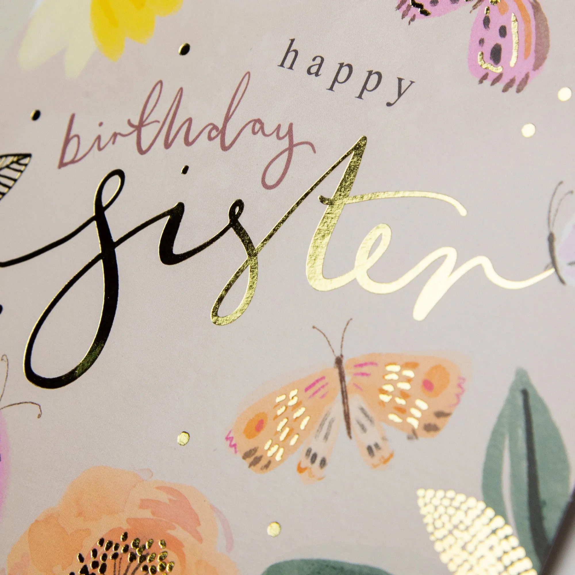 Birthday|For Relatives*Whistlefish In The Garden Sister Birthday Card
