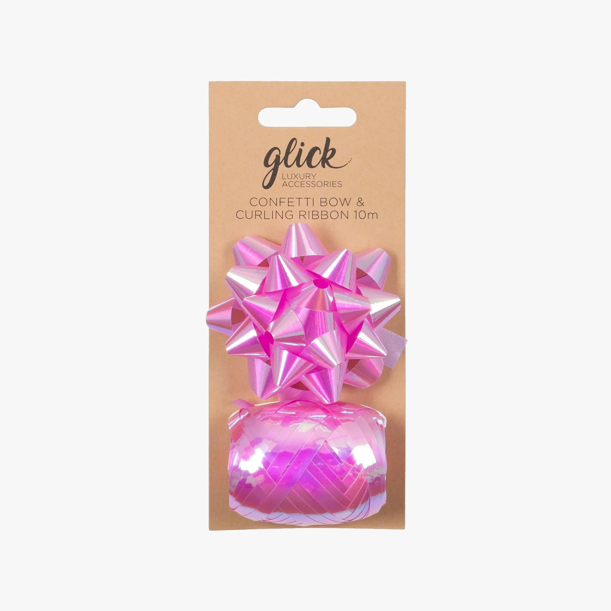 Ribbon & Raffia|Ribbon & Raffia*Whistlefish Iridescent Pink Bow & Ribbon Multipack