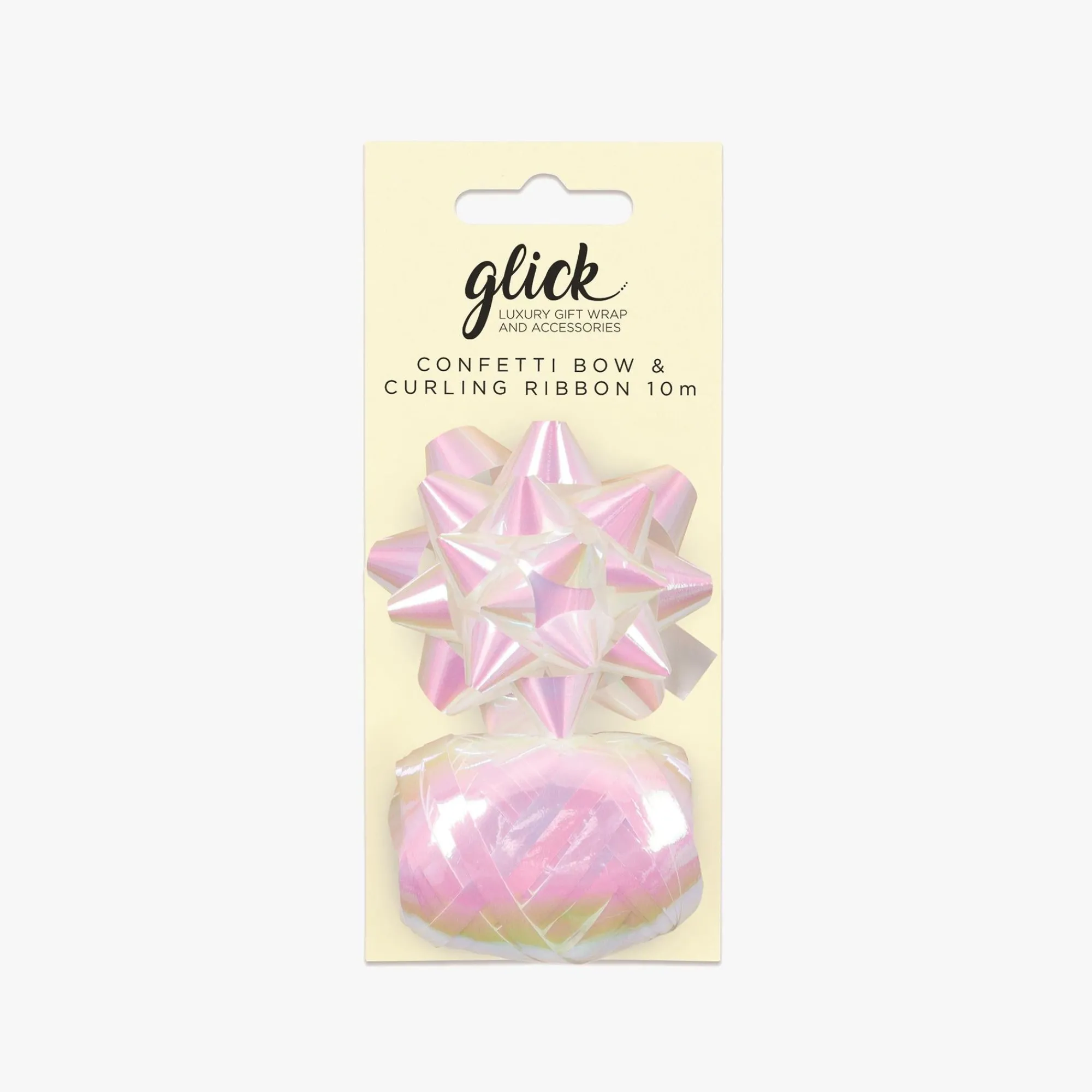 Ribbon & Raffia|Ribbon & Raffia*Whistlefish Iridescent White Bow & Ribbon Multipack