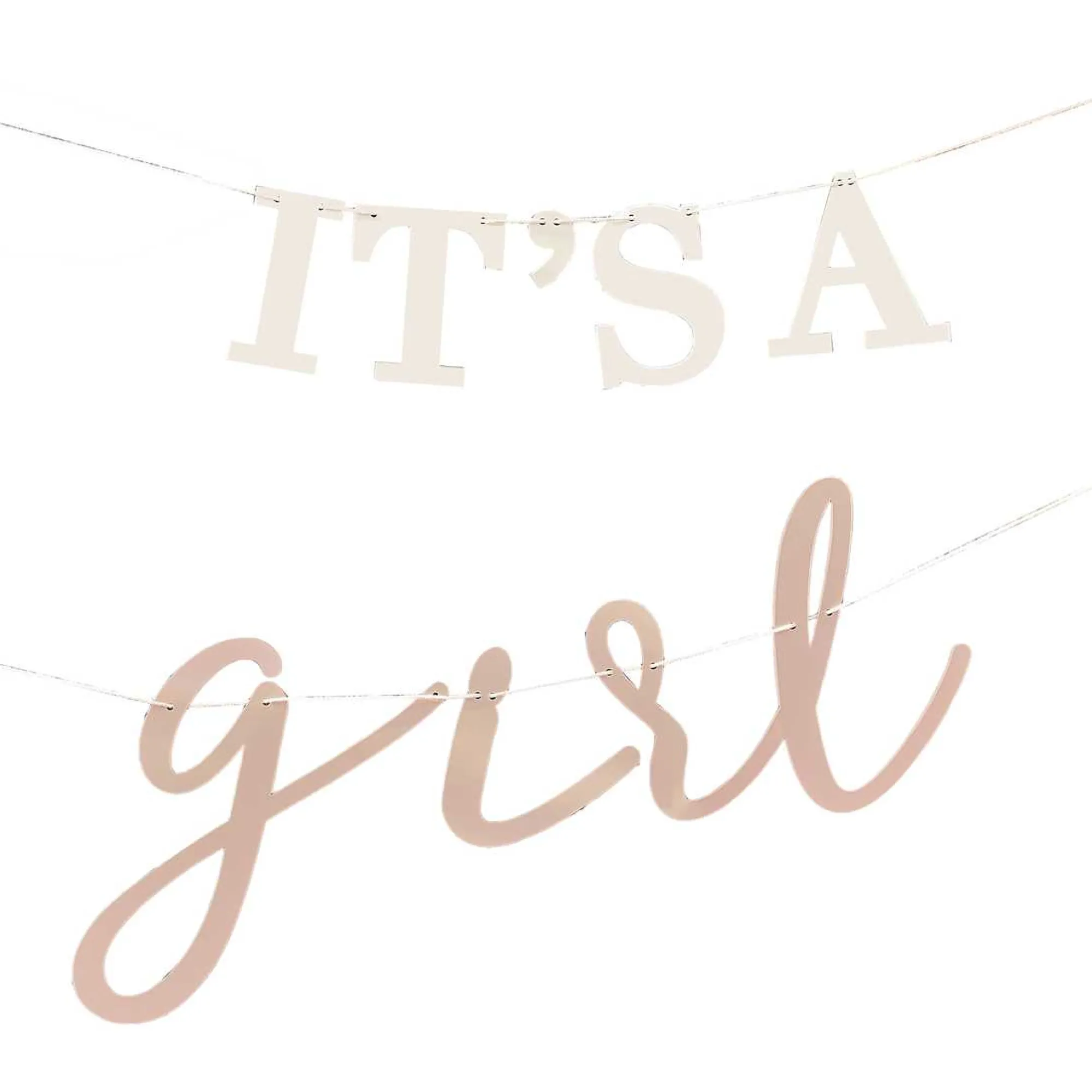 Decorations|Bunting & Garlands*Whistlefish It's A Girl Baby Shower Bunting