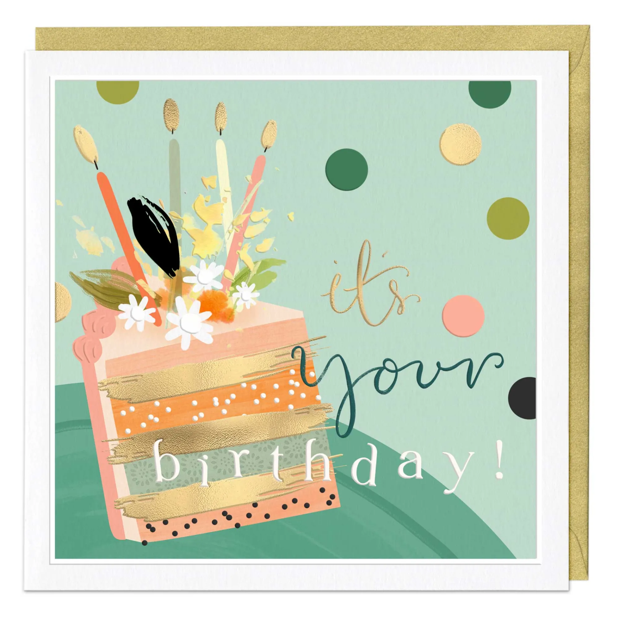 Birthday|Birthday*Whistlefish It's Your Brithday Cake Luxury Card