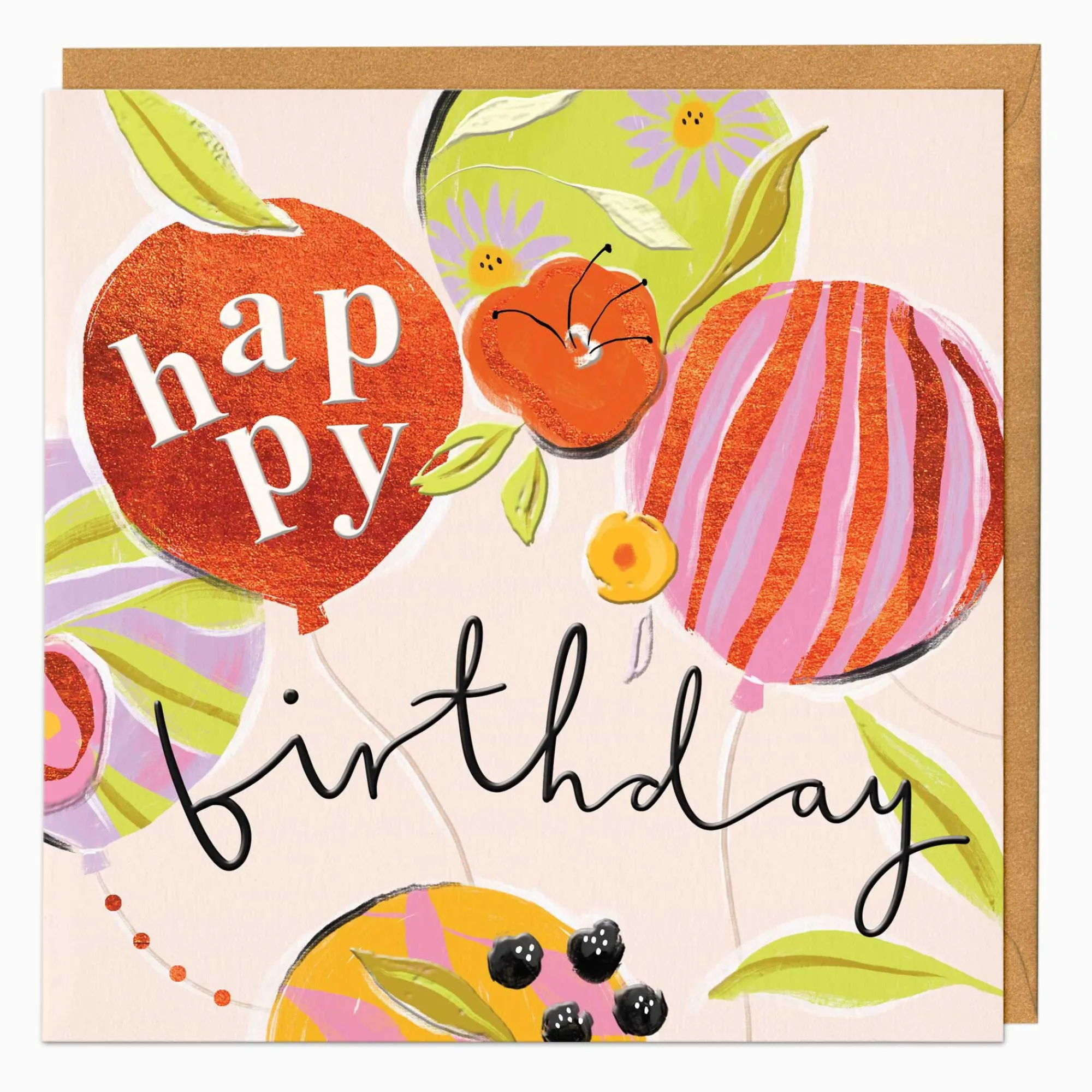 Birthday|For Her*Whistlefish Juicy Balloons Birthday Card