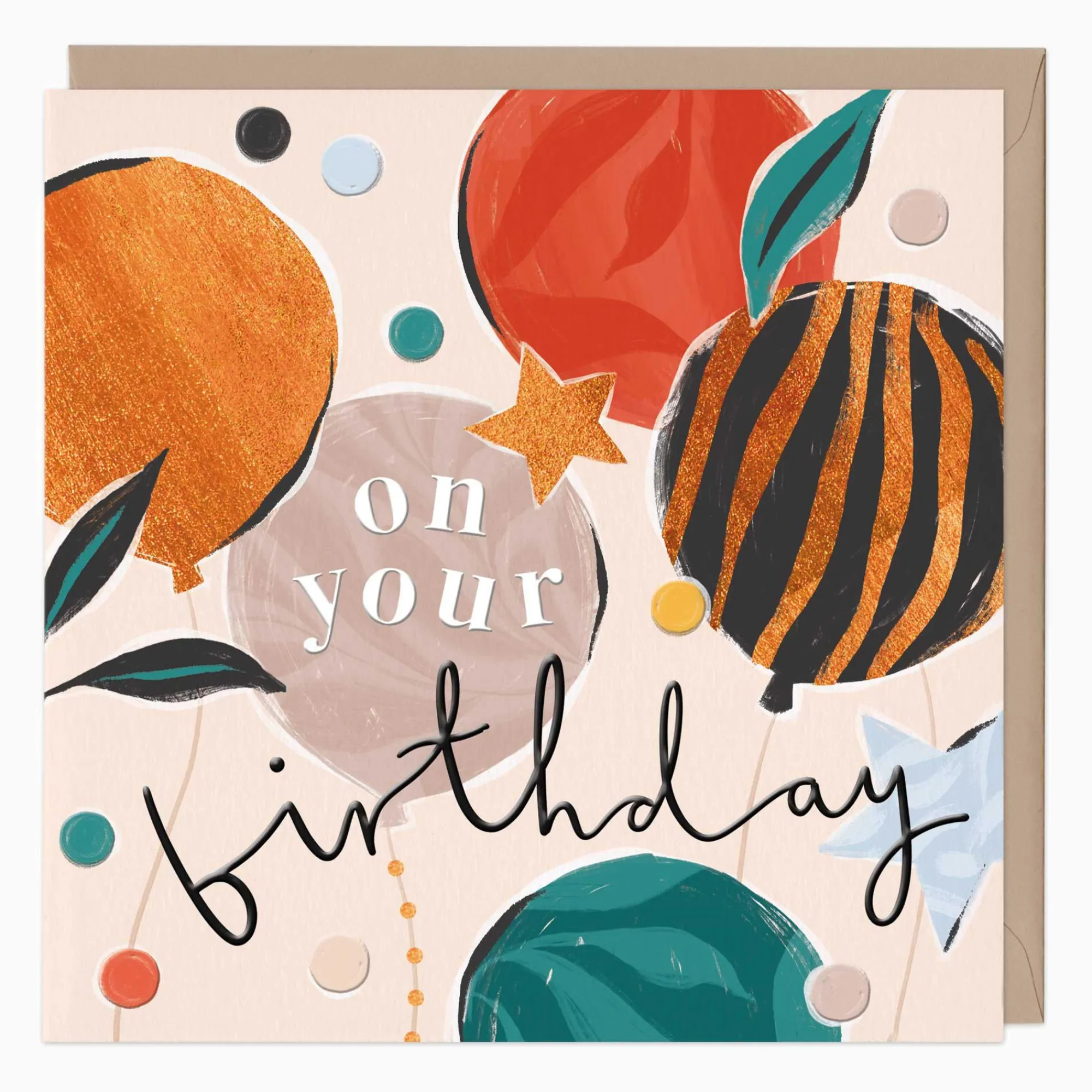 Birthday|For Children*Whistlefish Juicy Balloons Birthday Card