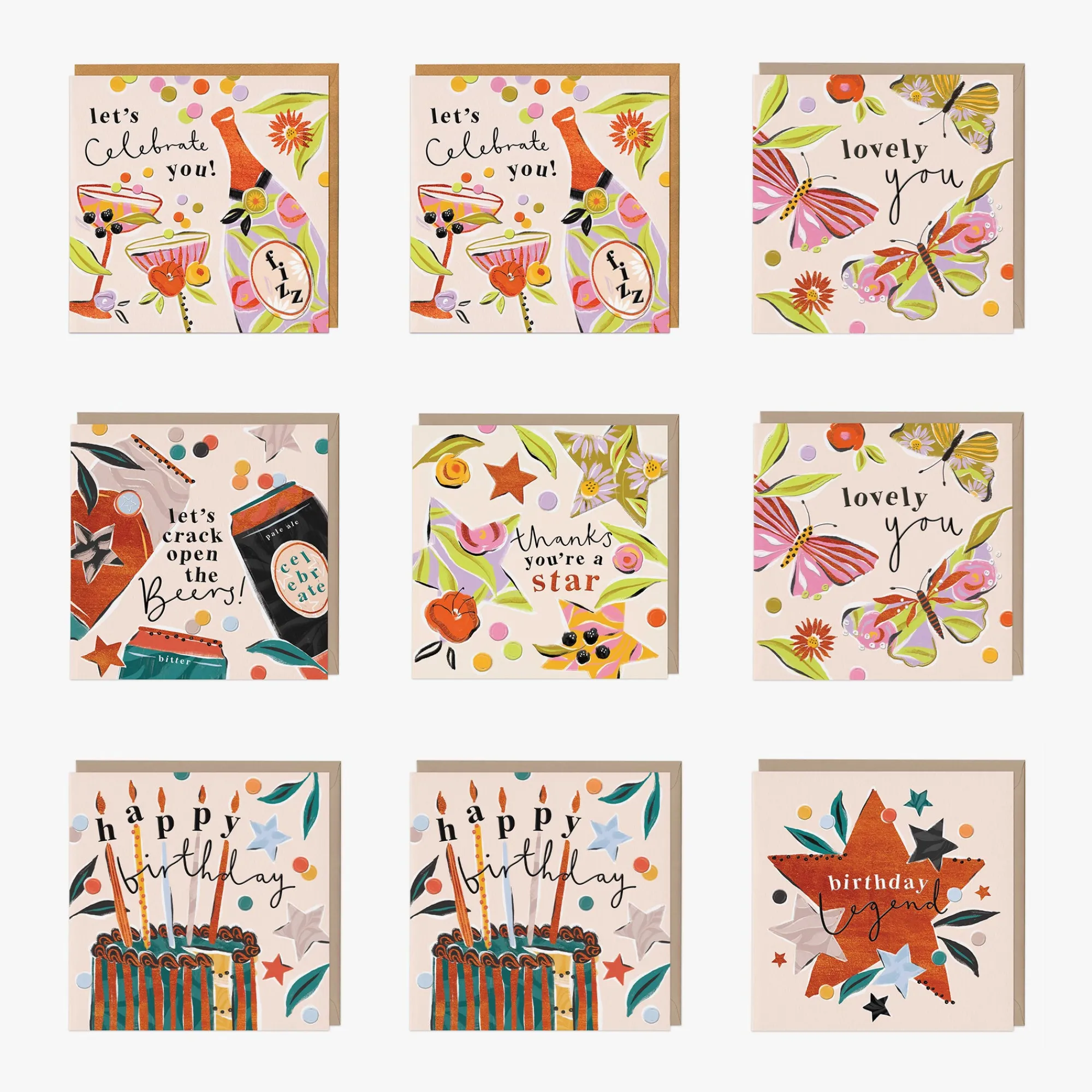 Floral Gifts|Card Gift Boxes*Whistlefish Juicy Celebration Card Gift Box