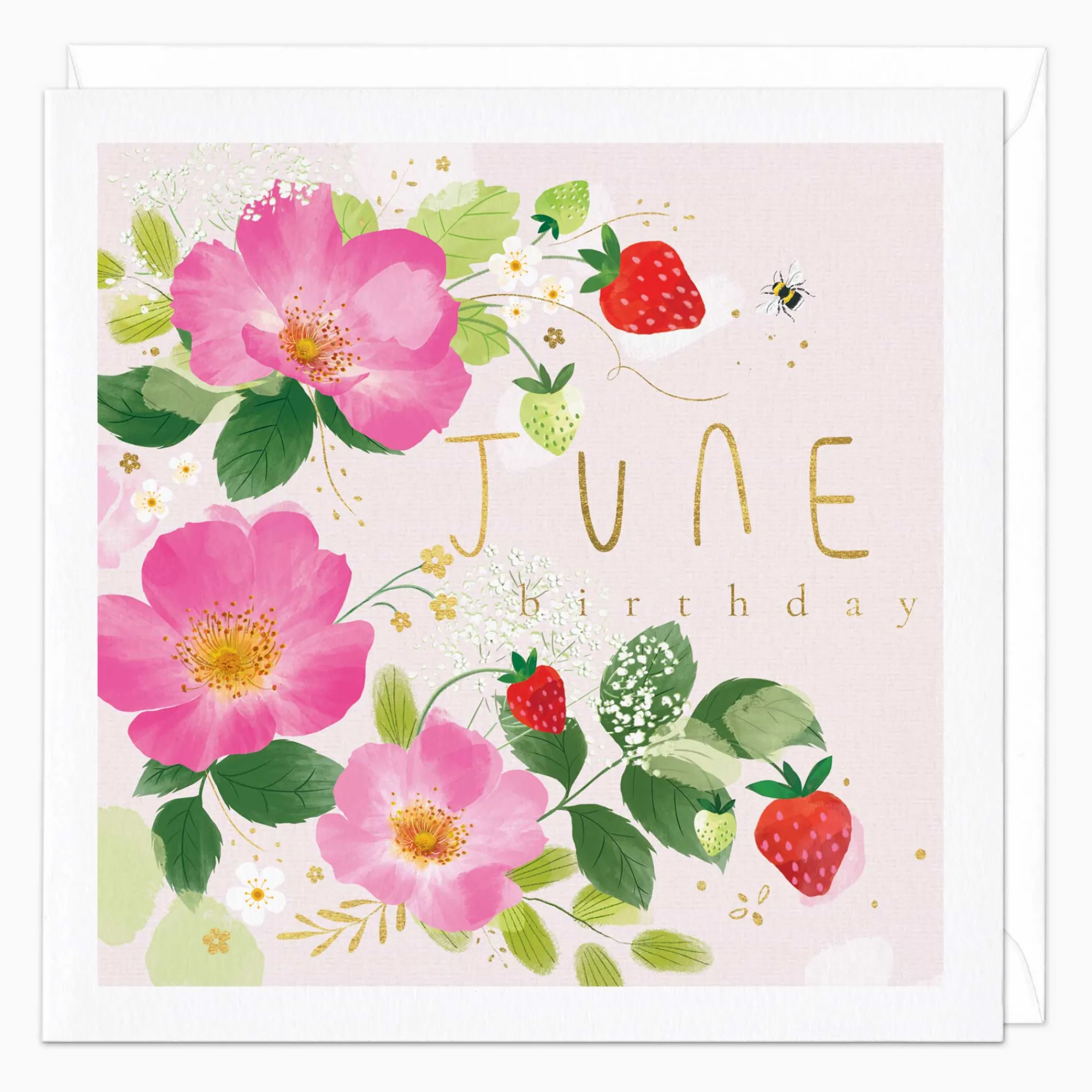 Birthday|By Month*Whistlefish June Birth Flower Card