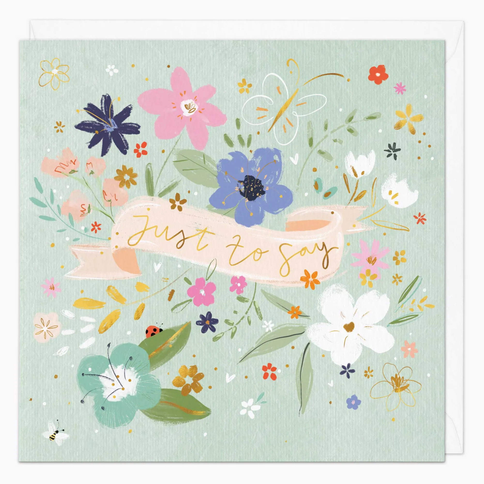 Just To Say*Whistlefish Just To Say Card