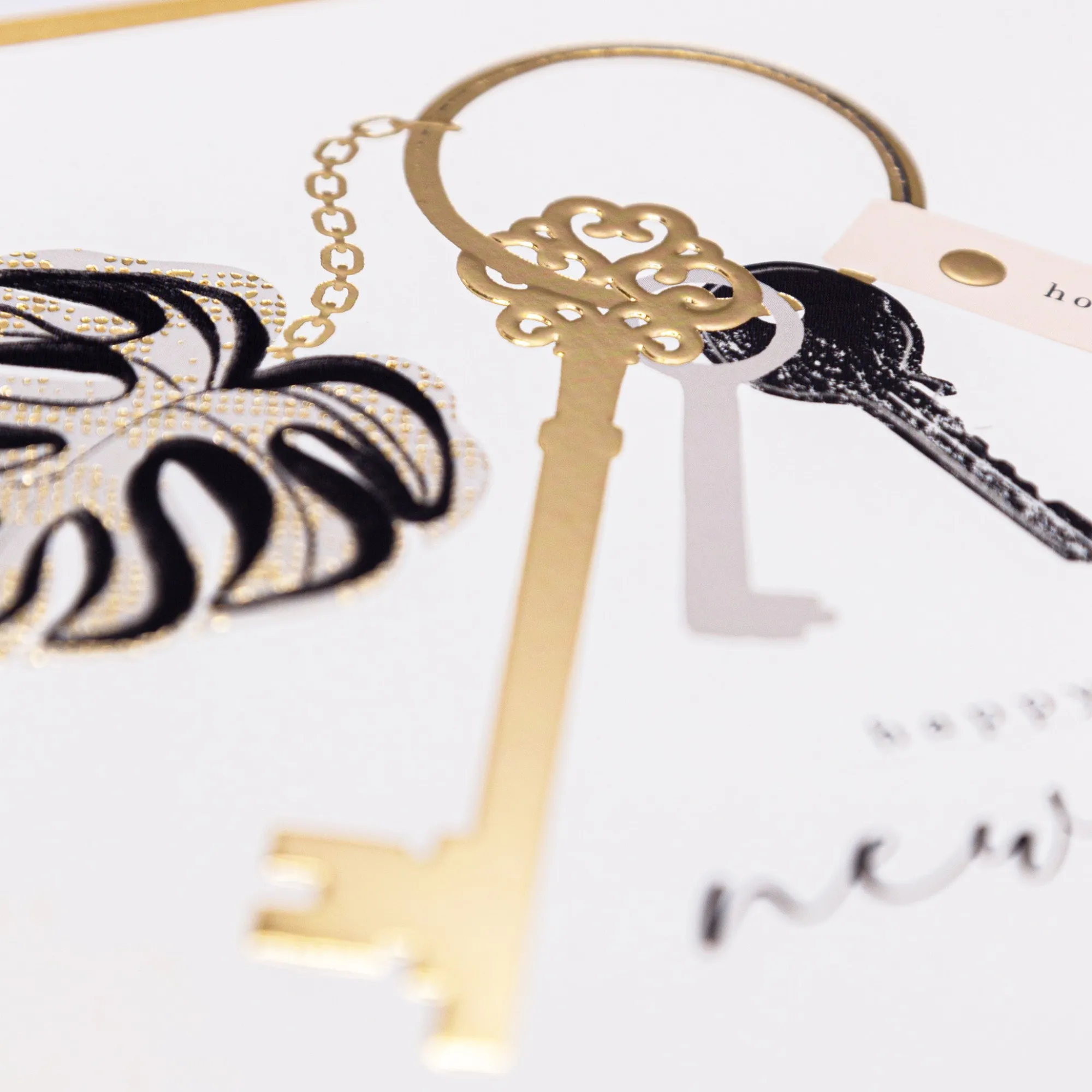 New Home*Whistlefish Key To Comfort New Home Luxury Card
