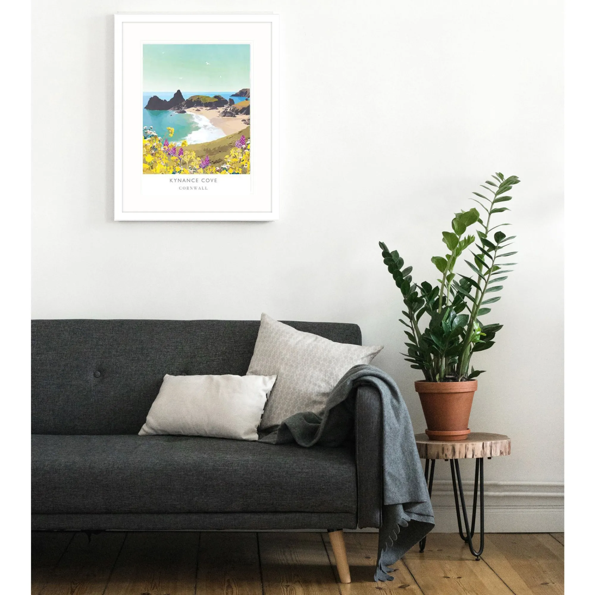 Travel|Framed Prints*Whistlefish Kynance Cove Framed Print