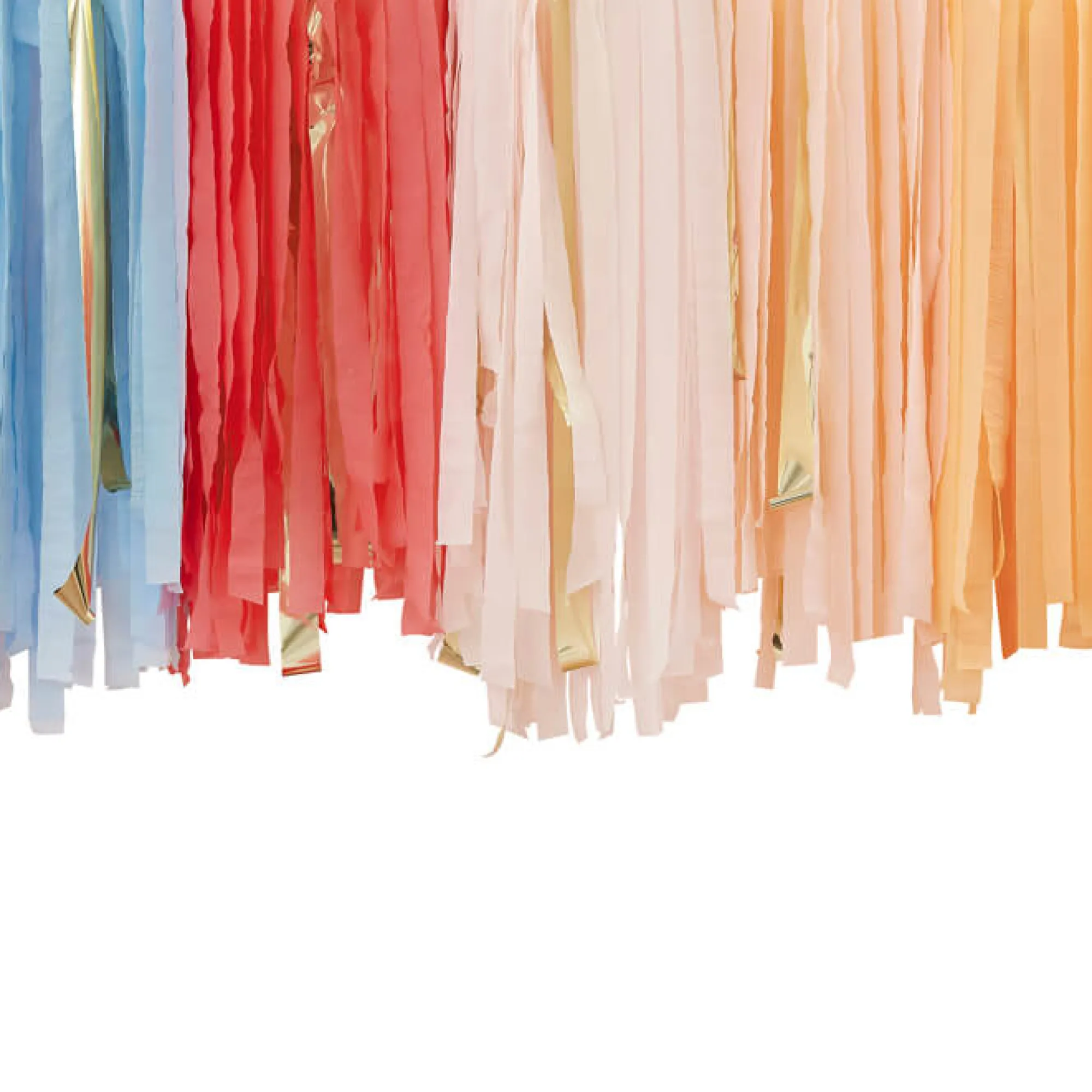 Decorations|Bunting & Garlands*Whistlefish Large Pastel Streamer Ceiling Decoration