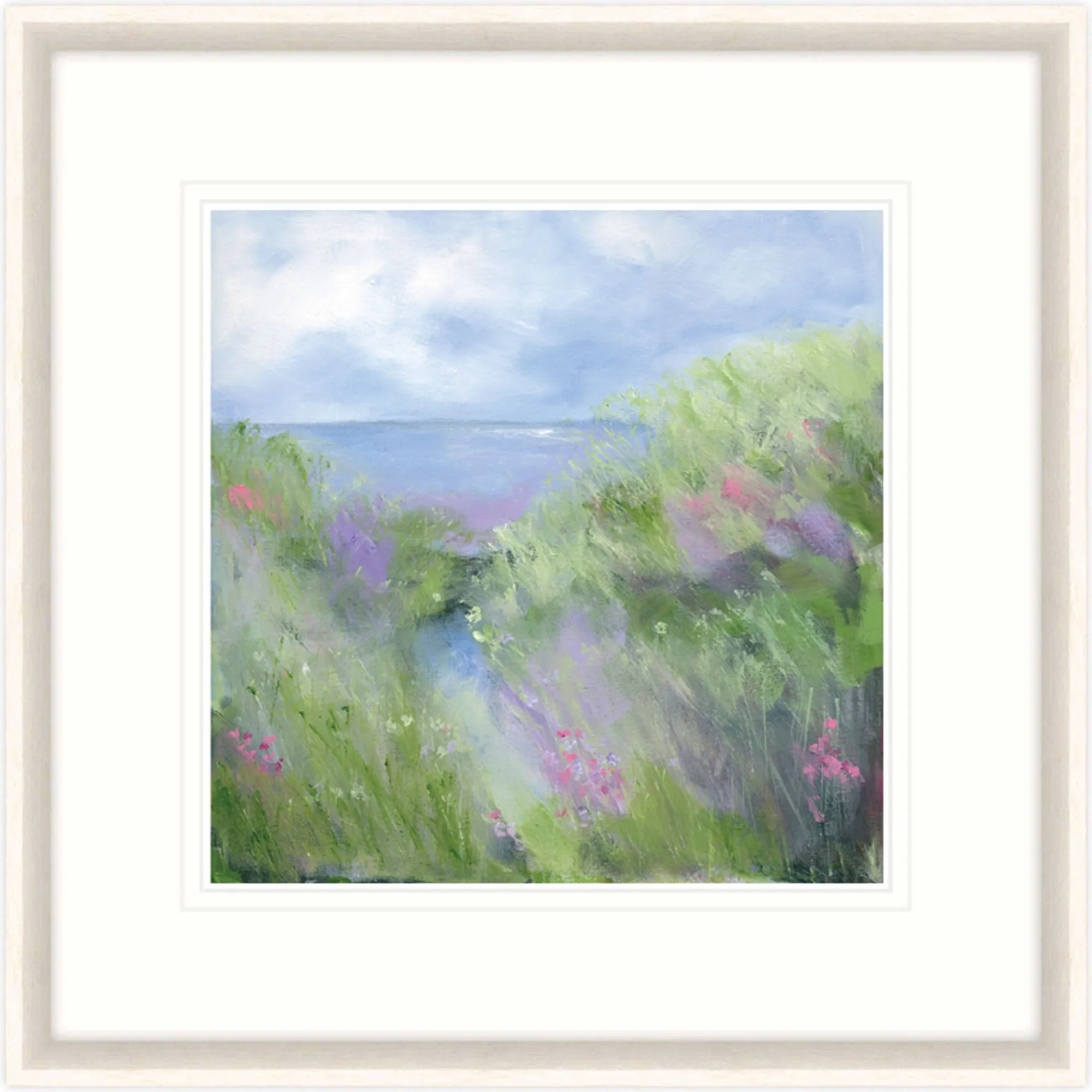 Framed Prints*Whistlefish Lavender Coast Framed Print