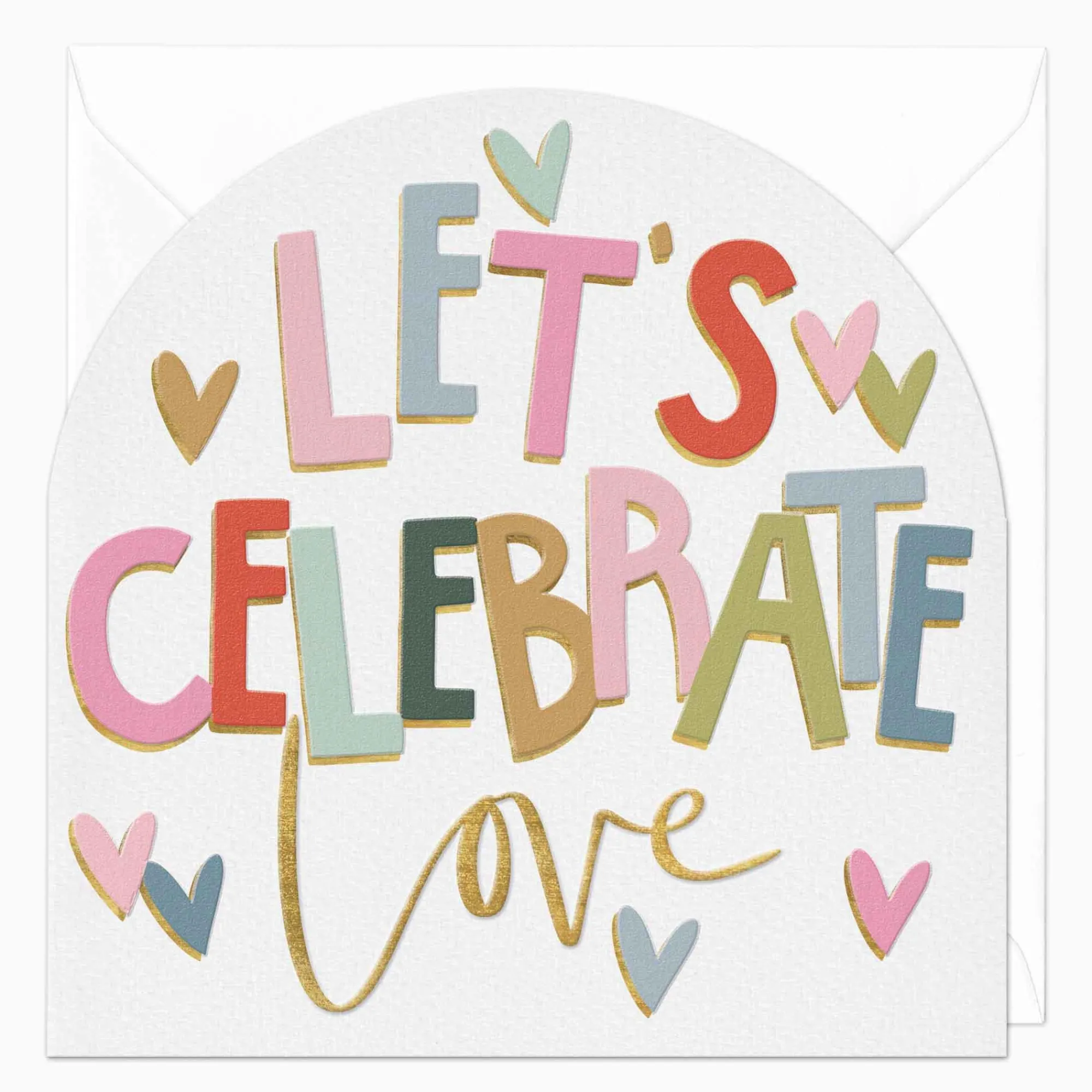 Valentine's Day|Congratulations*Whistlefish Lets Celebrate Love Greeting Card