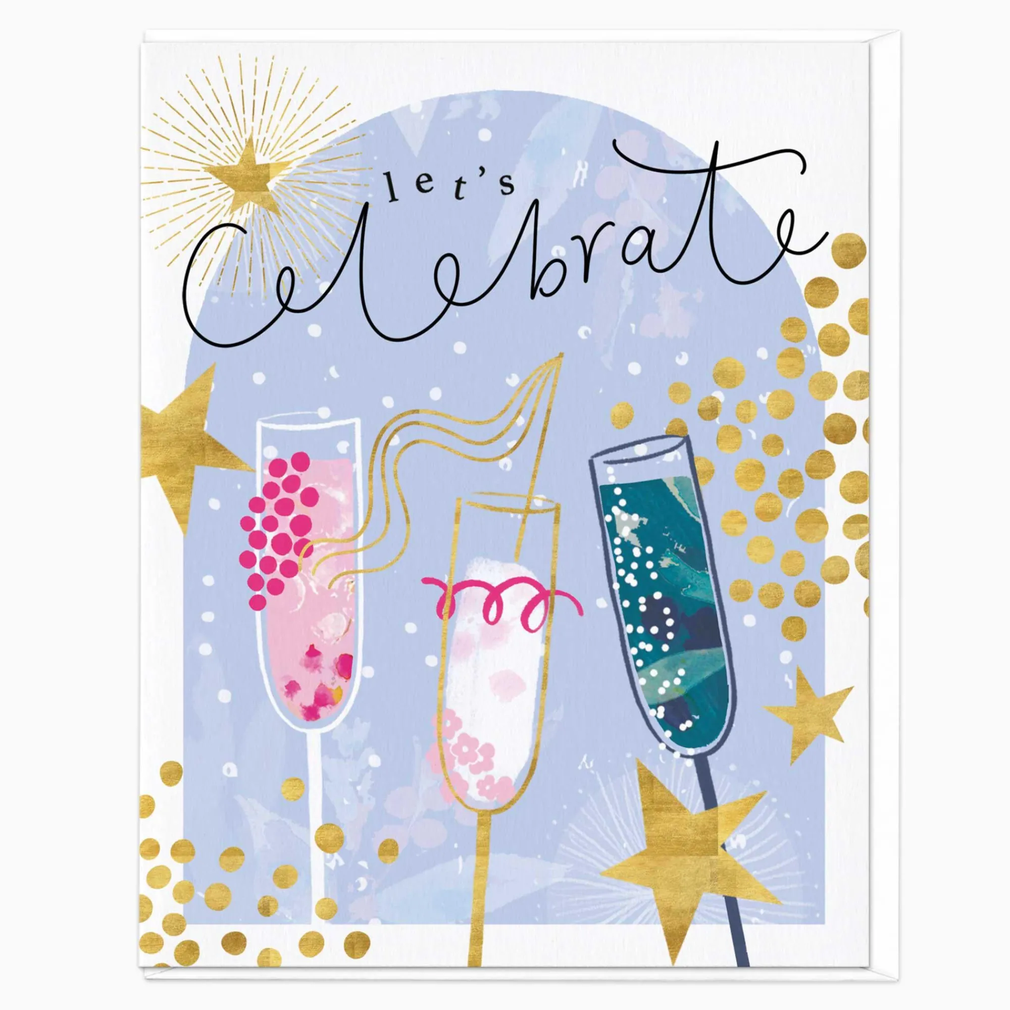 Congratulations|Celebration*Whistlefish Lets Celebrate Starry Card