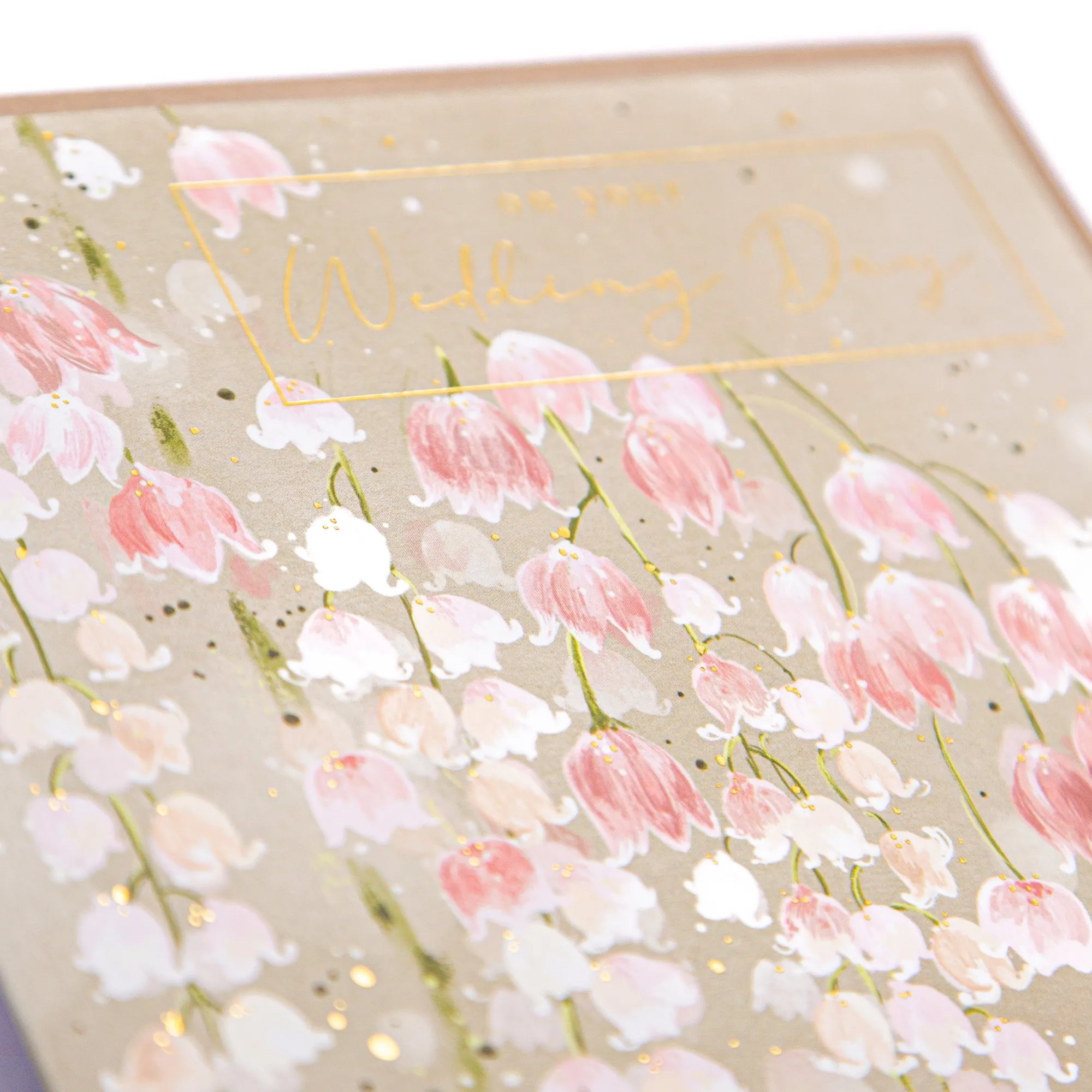 Wedding*Whistlefish Lilly of the Valley Wedding Card