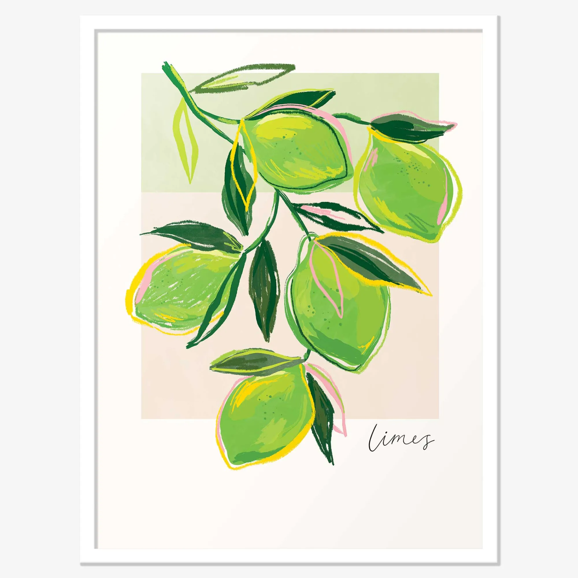Framed Prints*Whistlefish Limes Framed Print