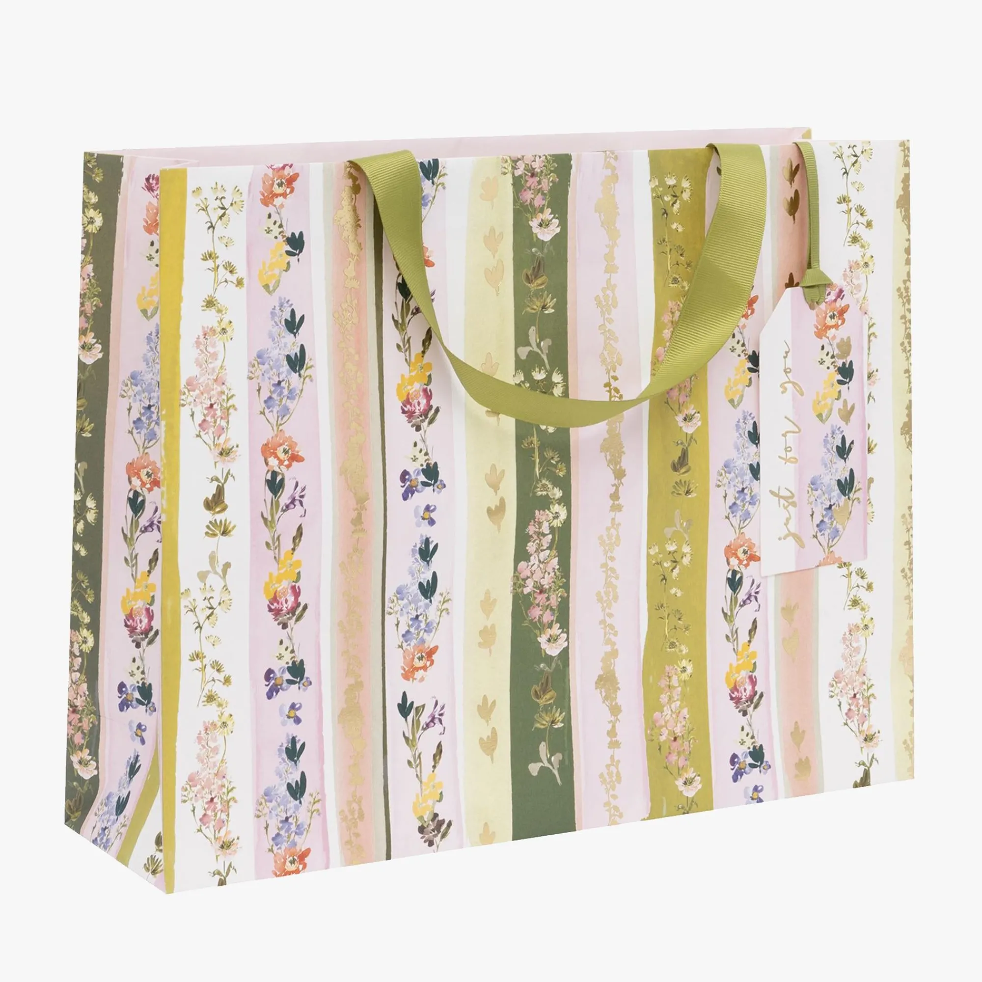 Gift Bags|Gift Bags*Whistlefish Linea Floral Large Gift Bag