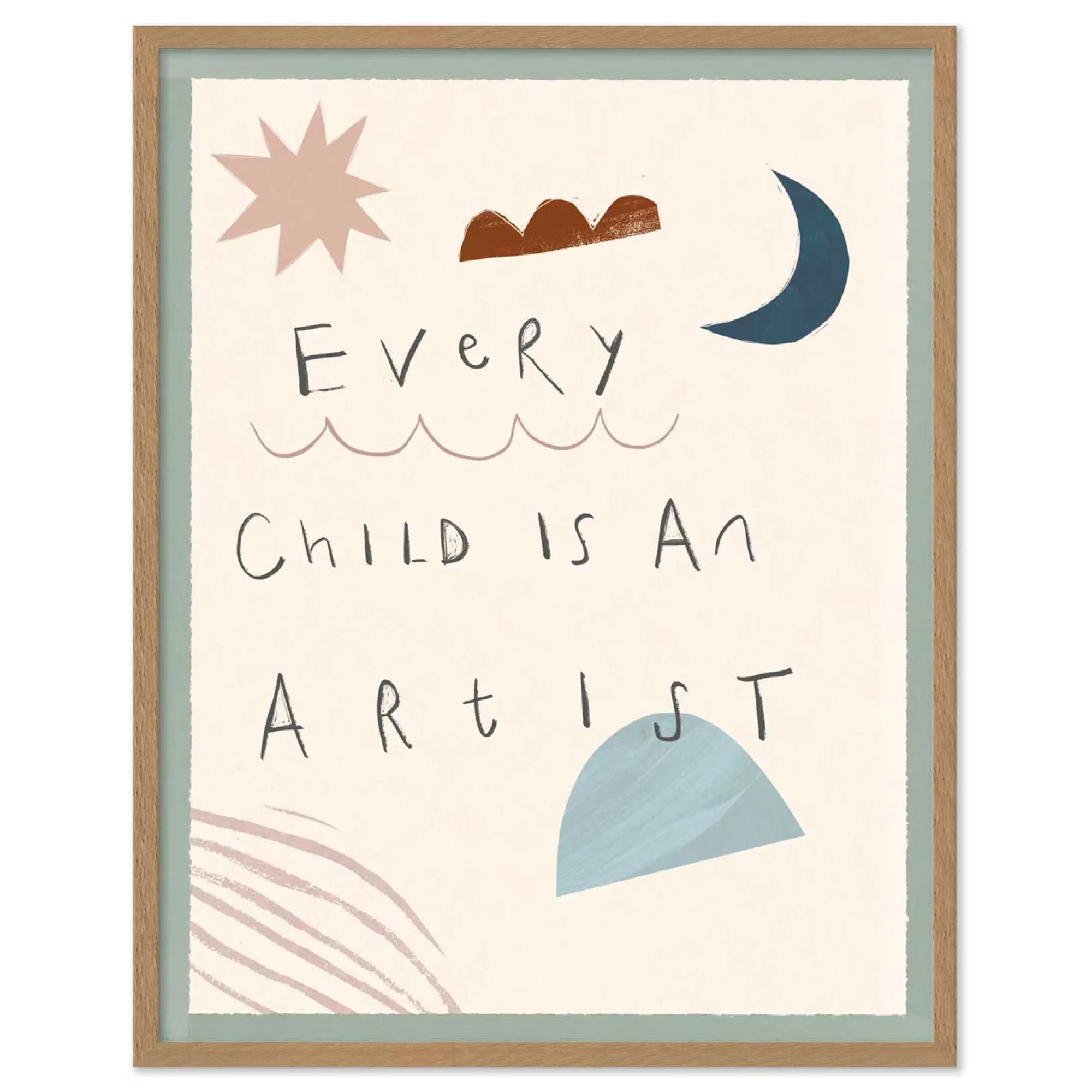 Wild Wonders|Framed Prints*Whistlefish Little Artist Medium Framed Print