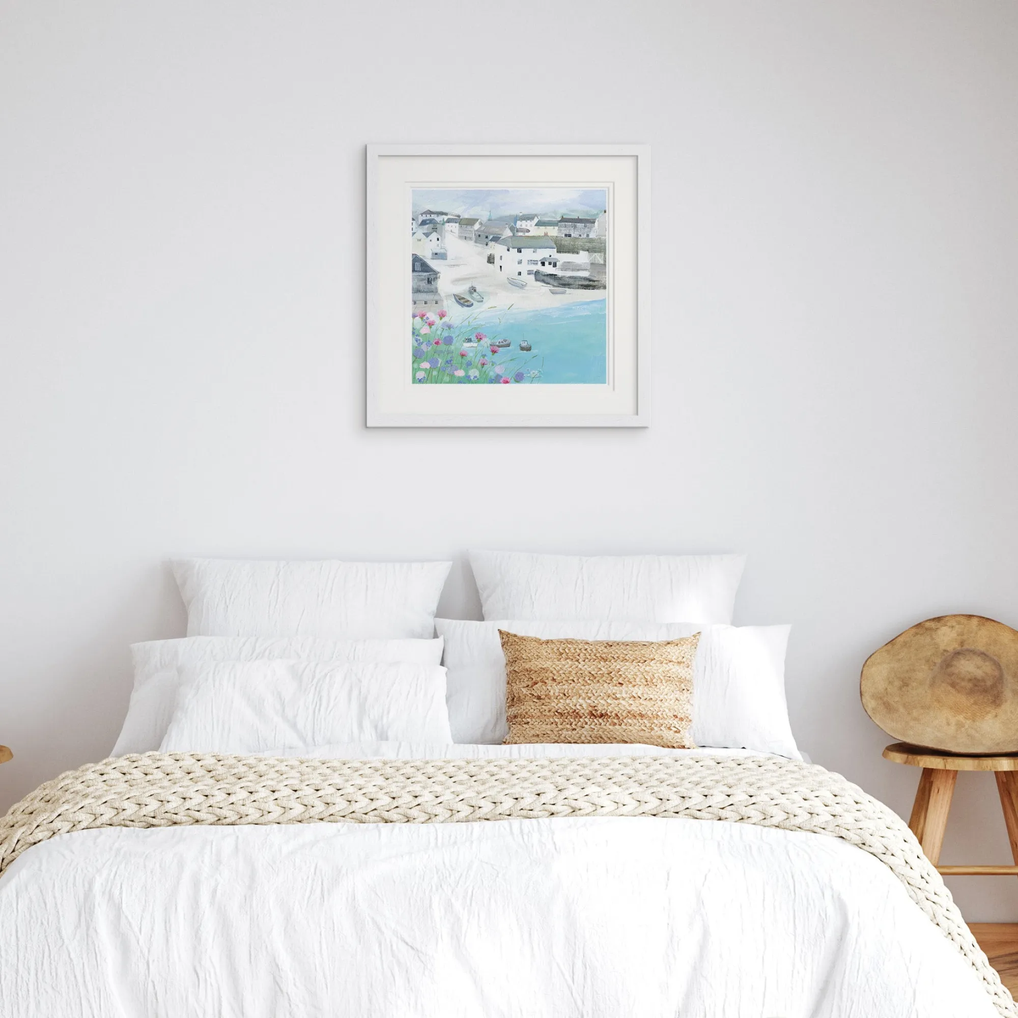 Floral & Flowers|Coastal Scenes*Whistlefish Little Harbour Framed Print
