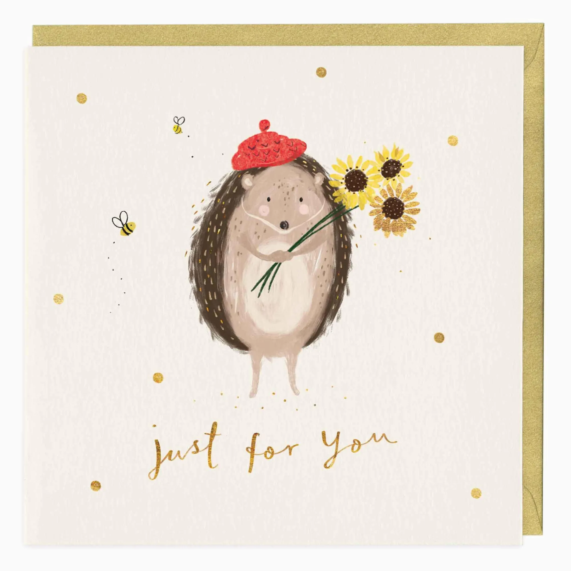 Just To Say*Whistlefish Little Hedgehog Just For You Card