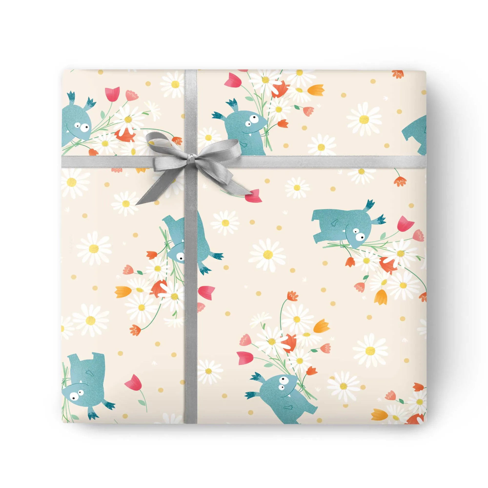 Gift Wrap|New Baby*Whistlefish Little Monster Wrapping Paper