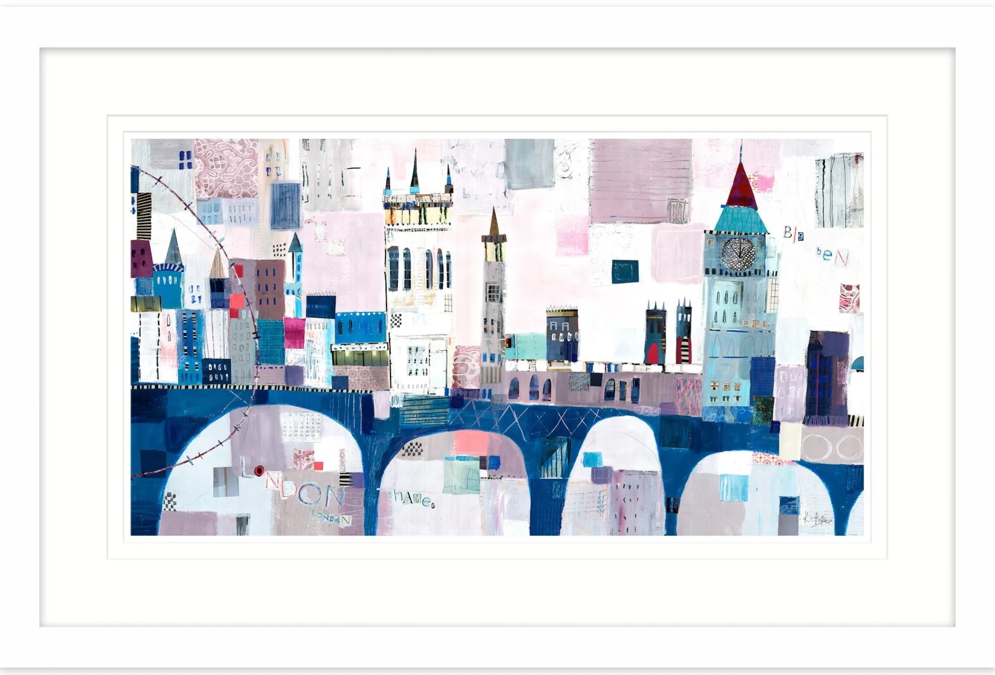 London|Framed Prints*Whistlefish London Framed Print