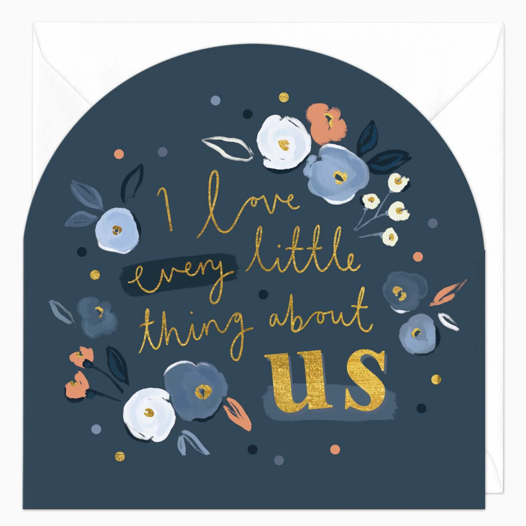 Valentine's Day|Anniversary*Whistlefish Love The Little Things Arch Card