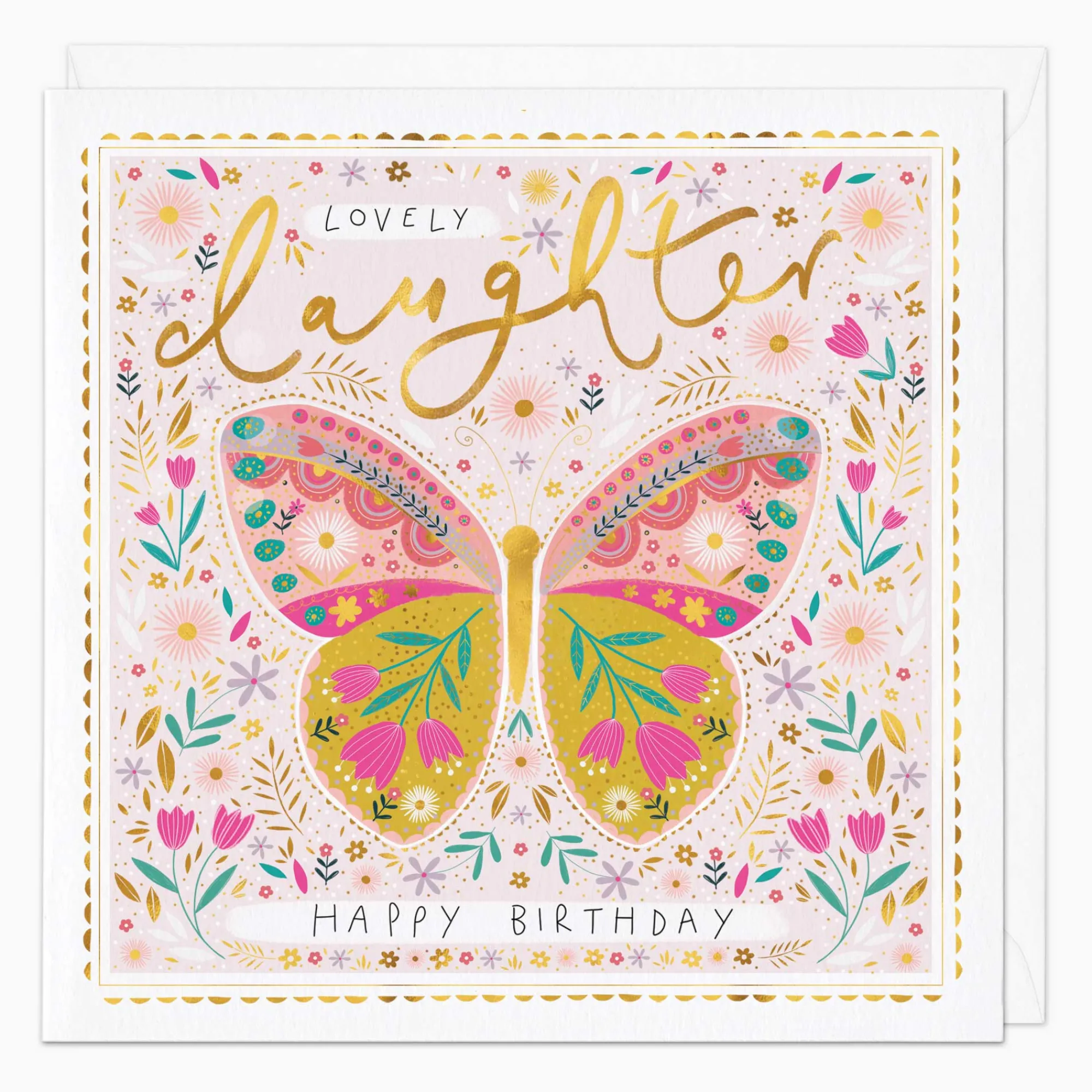Birthday|For Relatives*Whistlefish Lovely Daughter Happy Birthday Card