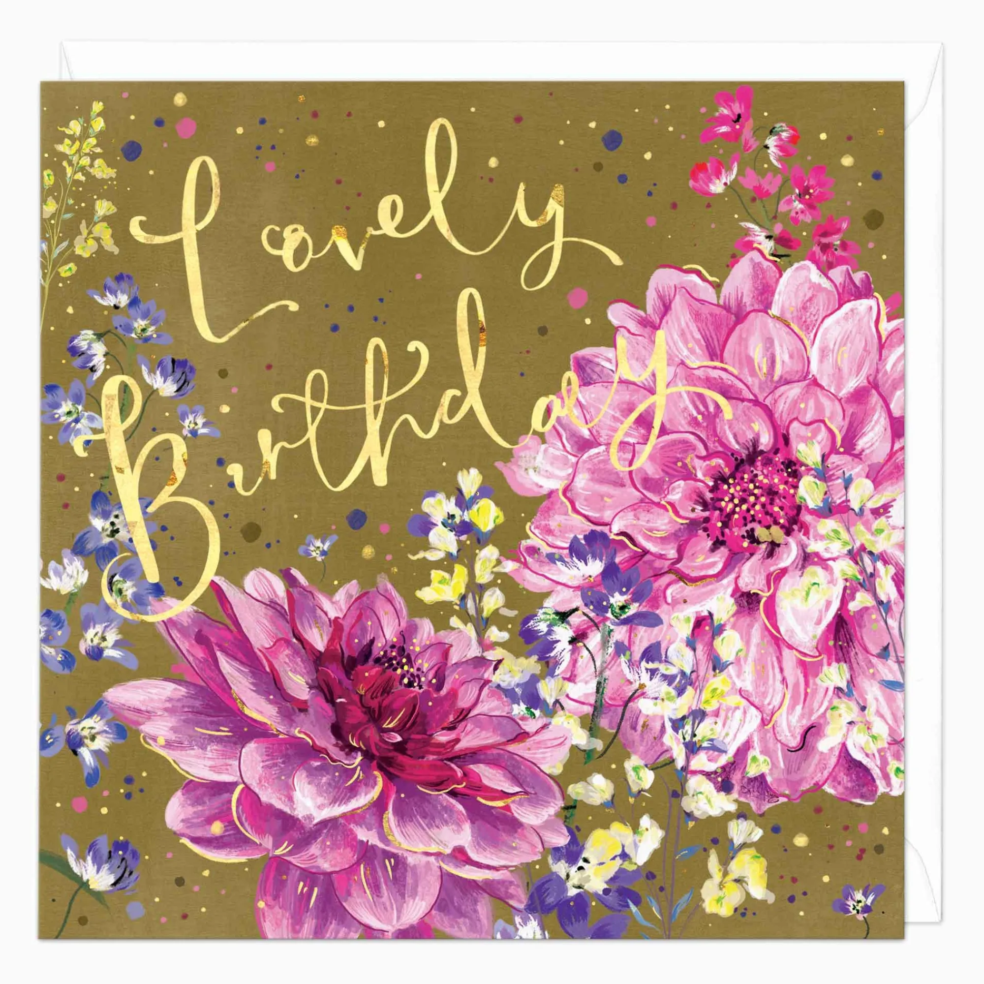 Birthday|For Her*Whistlefish Lovely Florals Birthday Card