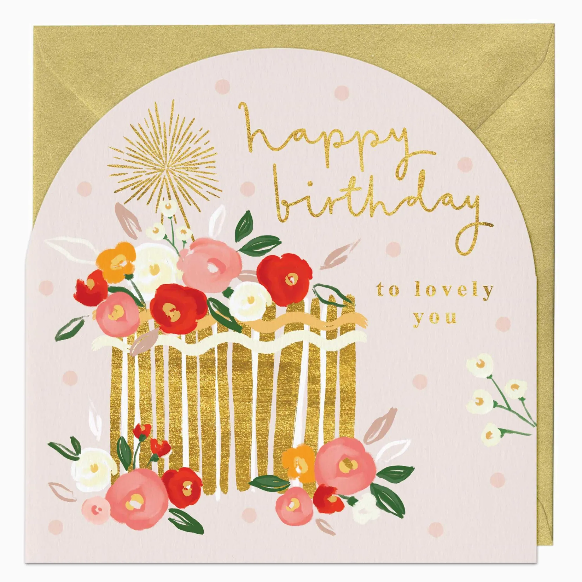 Birthday|For Her*Whistlefish Lovely You Birthday Arch Card